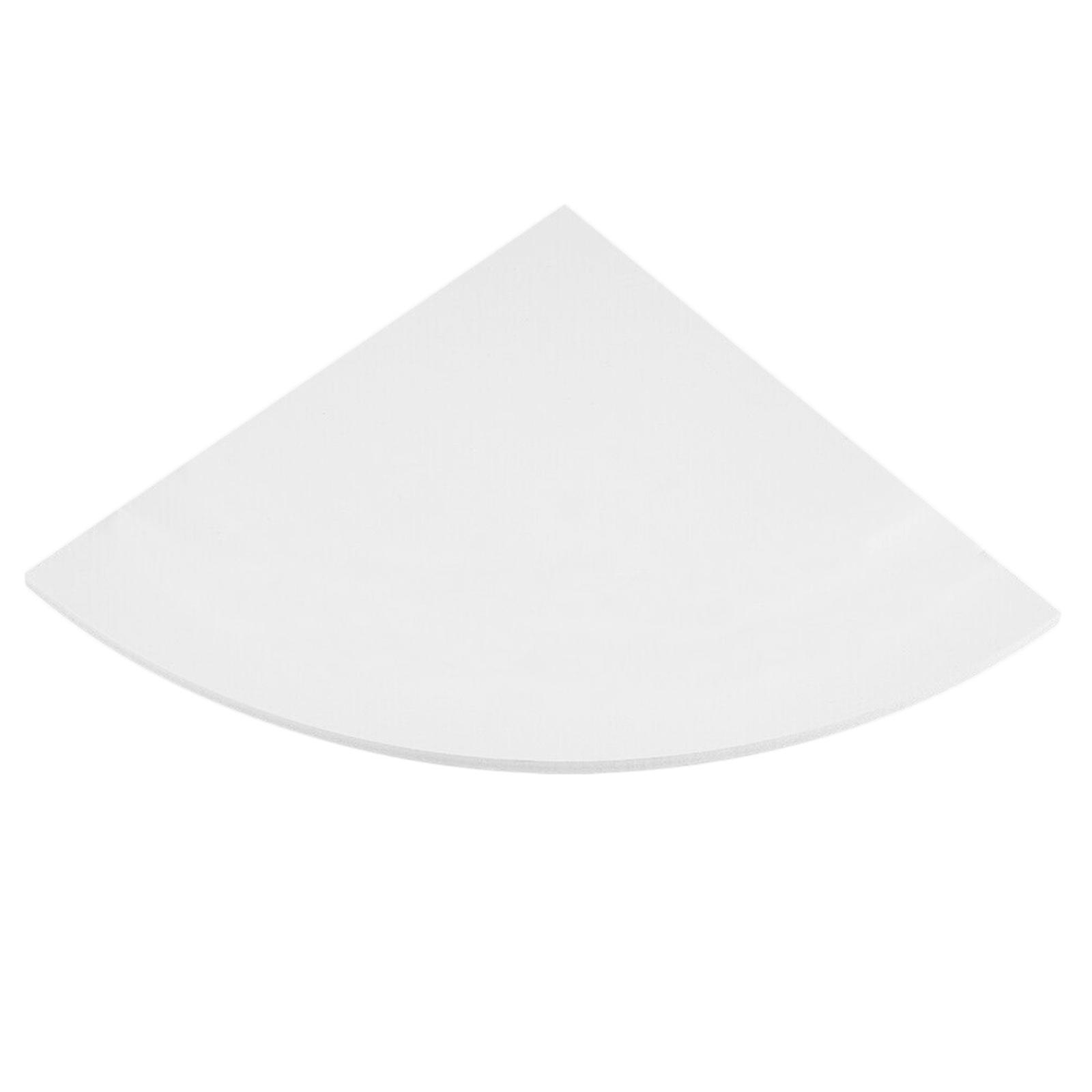 Bathroom Wall Corner Shelf Floating Corner Rack for Home Use 3 Pieces