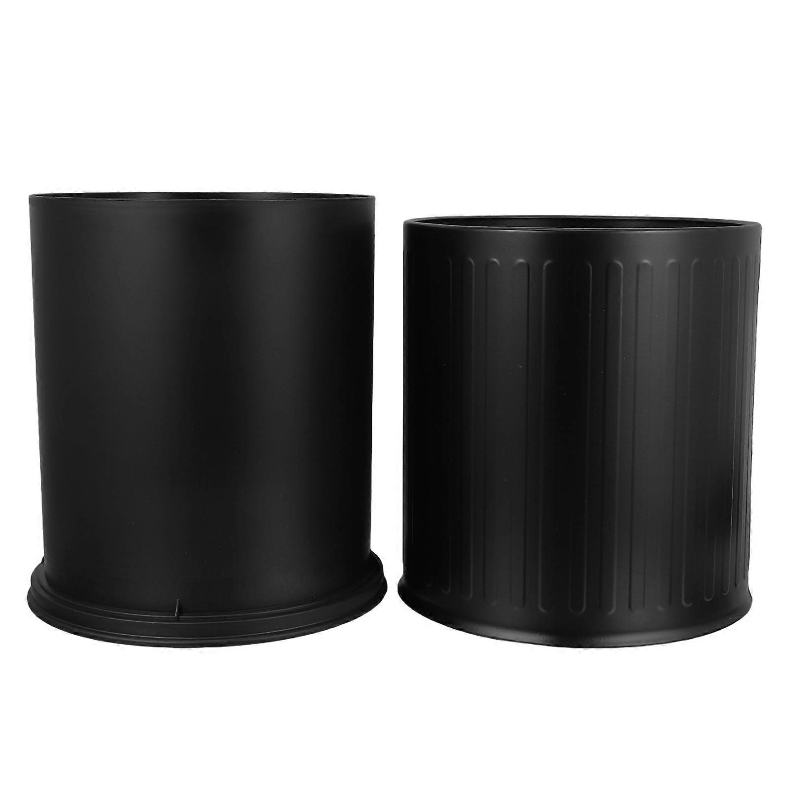 Versatile Office Wastebasket 10L Complementary Design For Bathroom Kitchen And Bedroom Spaces 1Pack