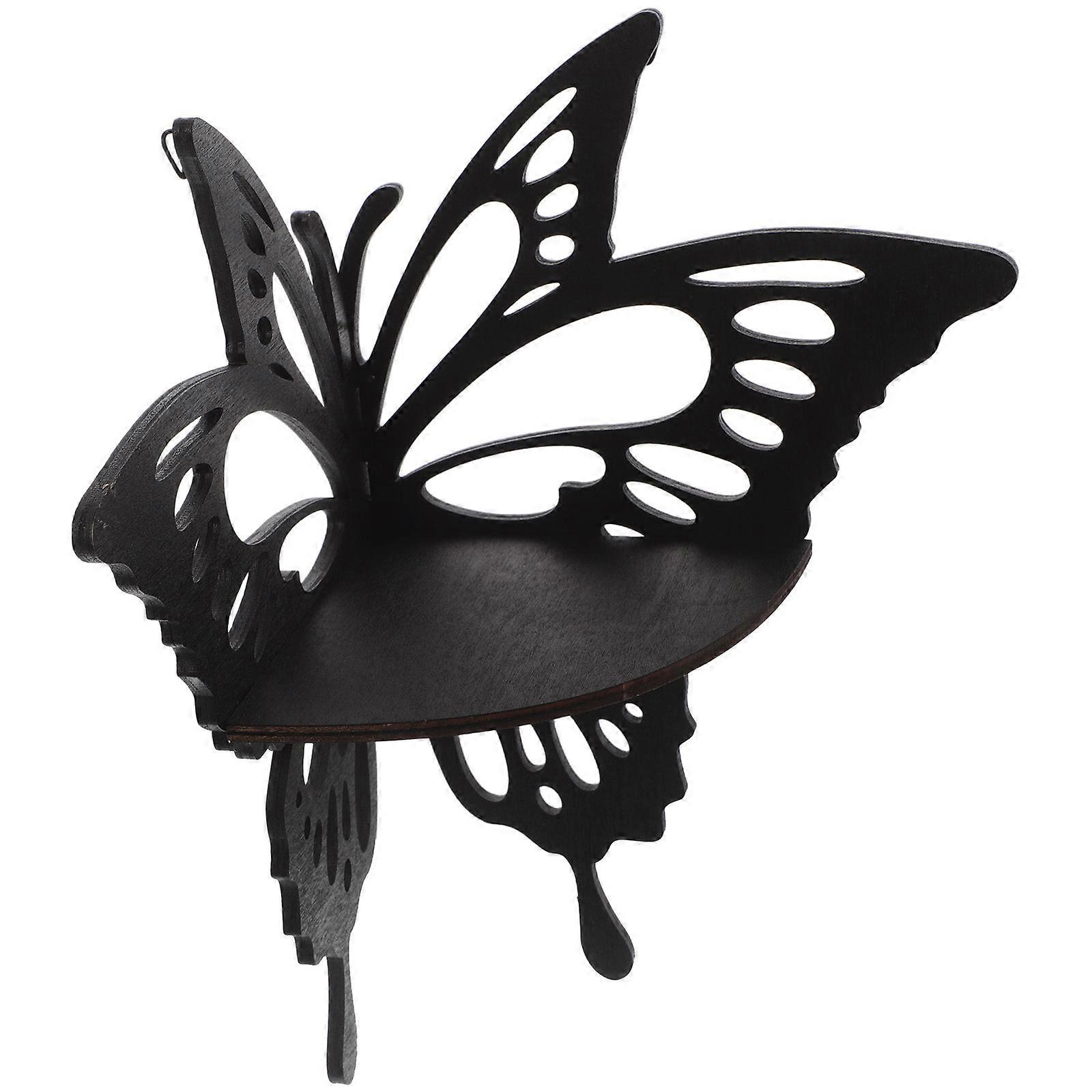 Butterfly Corner Shelf Wall Mounted Floating Shelf for Storage