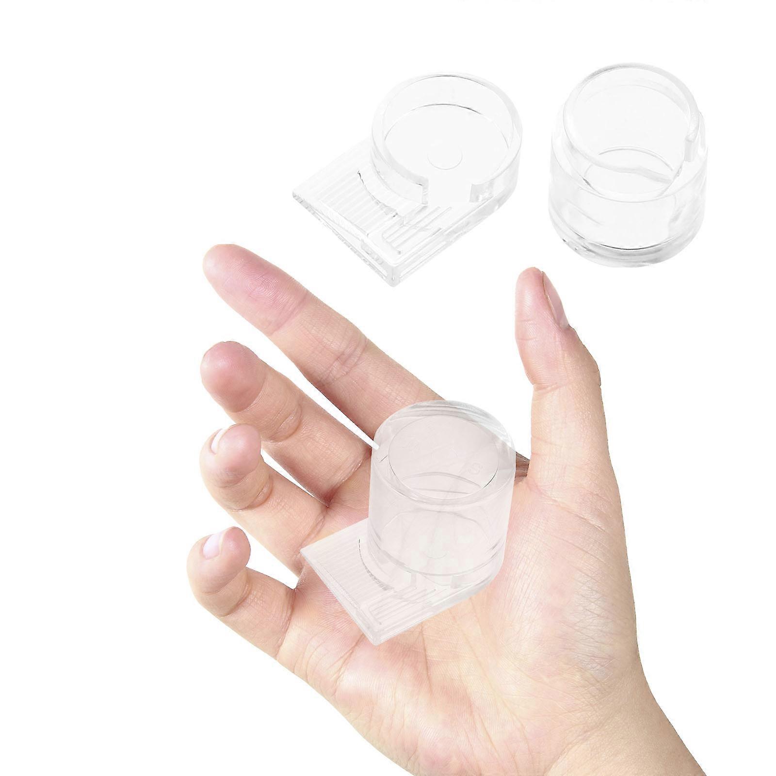 Water Feeding Area Transparent Acrylic Feeder 4Pcs Set