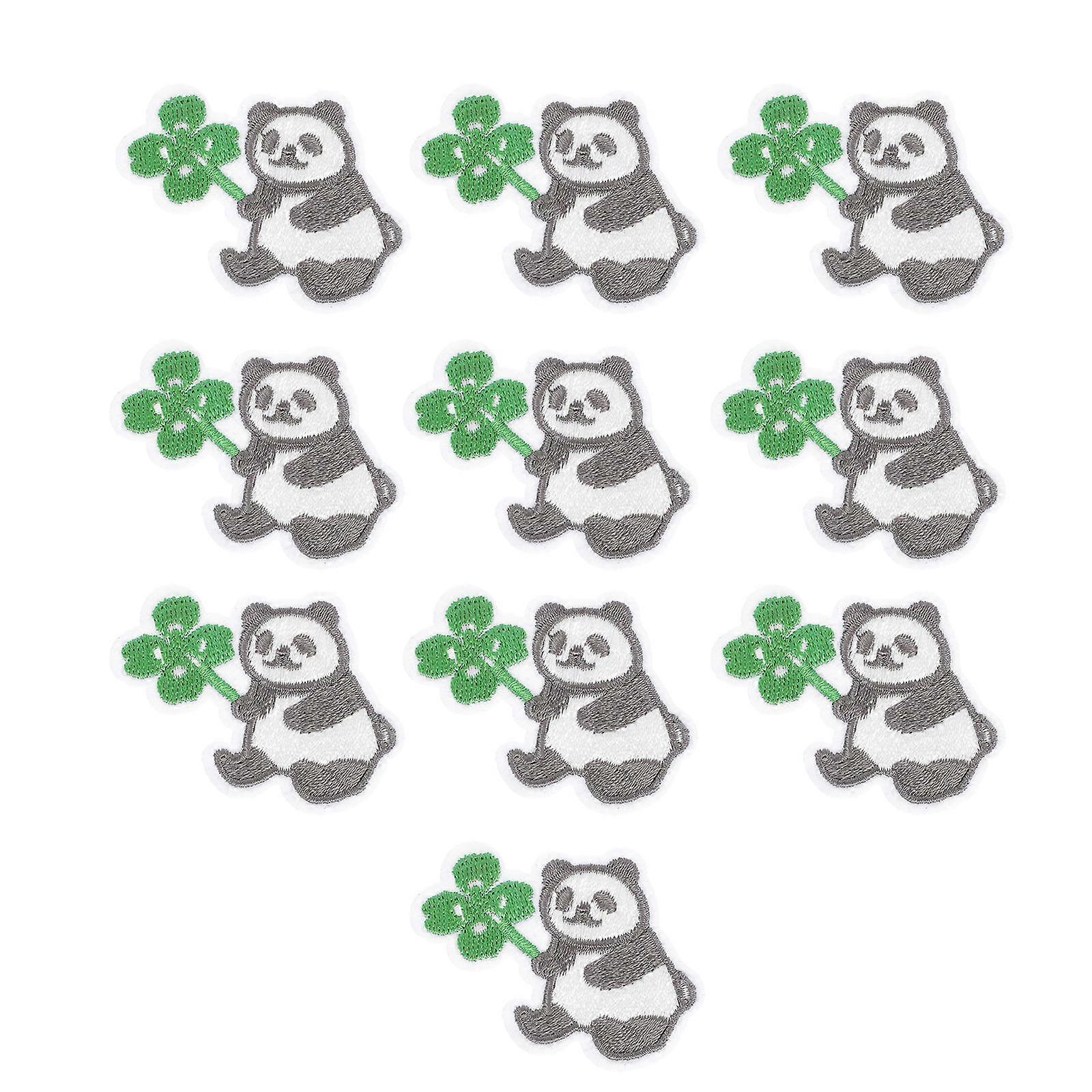 Four Leaf Patch for Clothes 20 Pieces Set