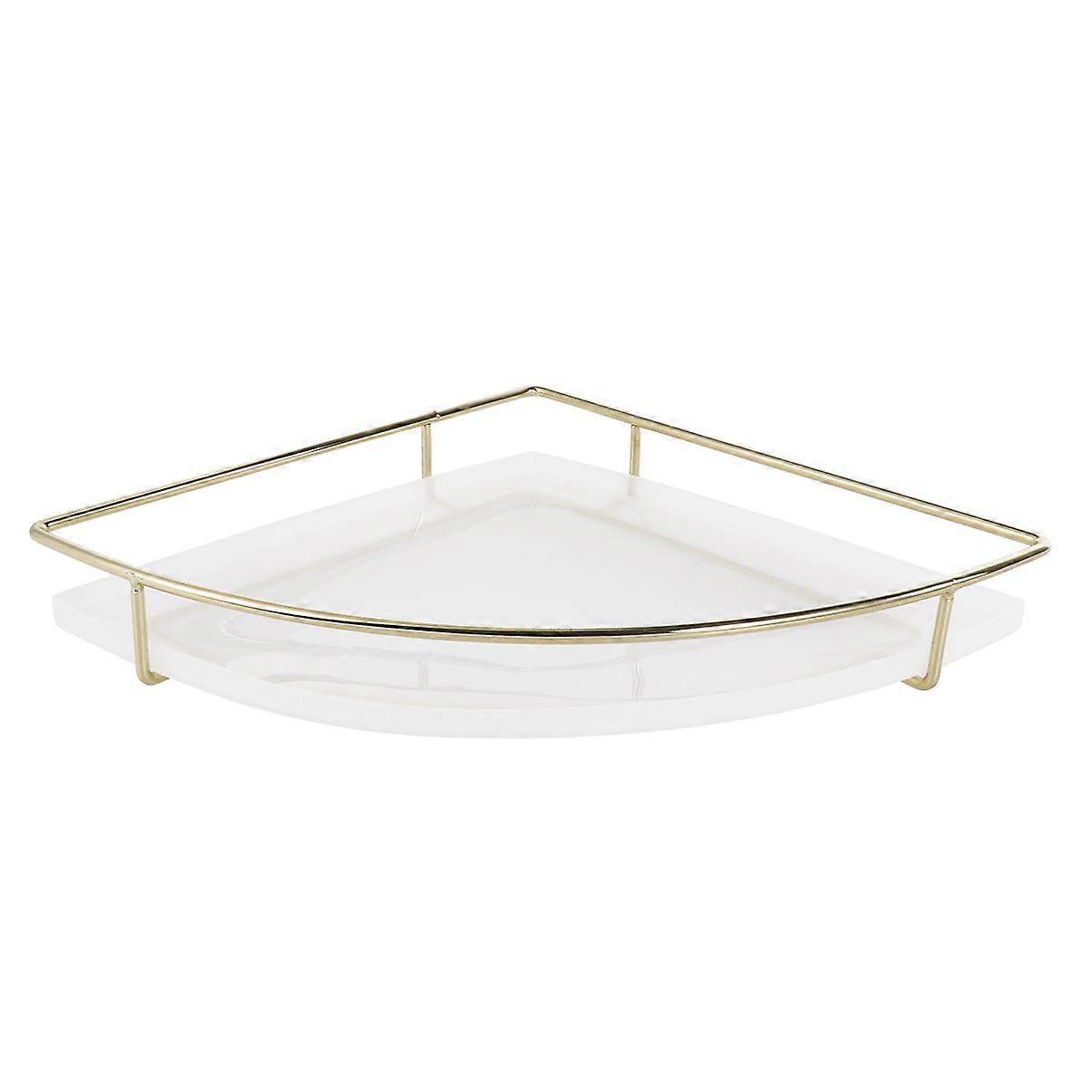 Silicone Storage Rack Mold for DIY Craft 2Sets with Golden Sector Bracket