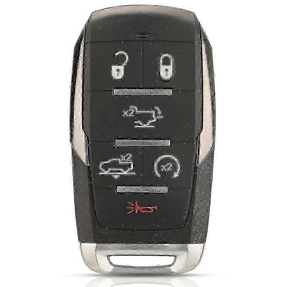 Dodge Ram 1500 Limited Longhorn 2019-2021 Remote Key Shell with 3-6 Function Buttons - Oht-4882056
