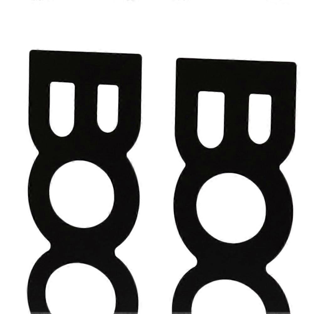 Retro Bookends Frame Book Organizer For Students Home Use 20.8X8.5X7.5Cm Sturdy 1 Set