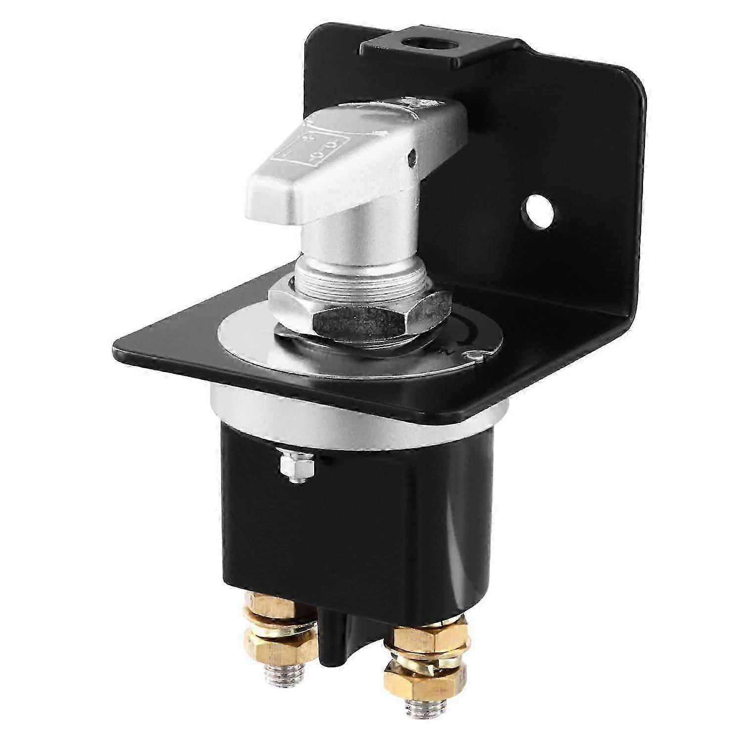 Battery Disconnect Switch with Lockout Plate - 500A 12V-36V Master Battery Kill