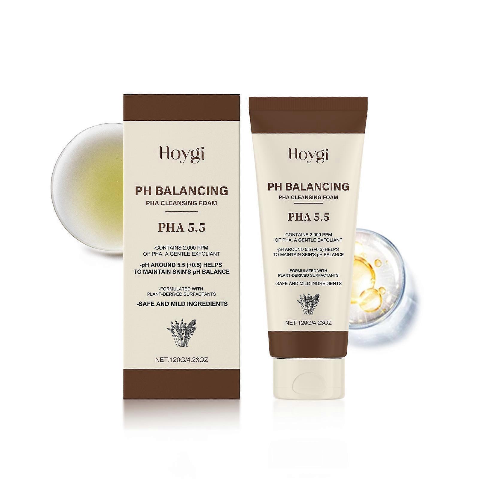 Hoygi Moisturizing Refreshing Cleanser, Facial Skin Gently Cleans Pores Delicate, Smooth And Hydrating Daily Care