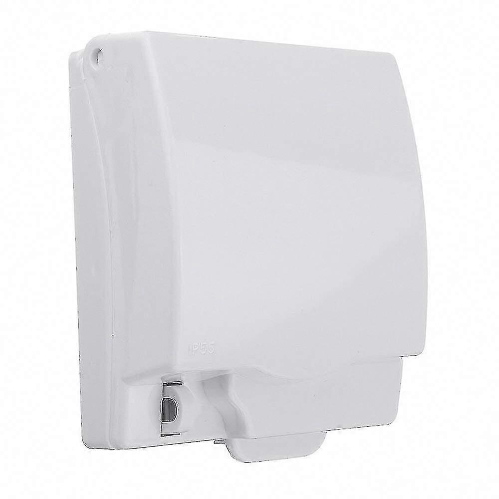 Waterproof IP55 Outdoor Switch Socket Box Lockable Splashproof Shockproof Protective Cover