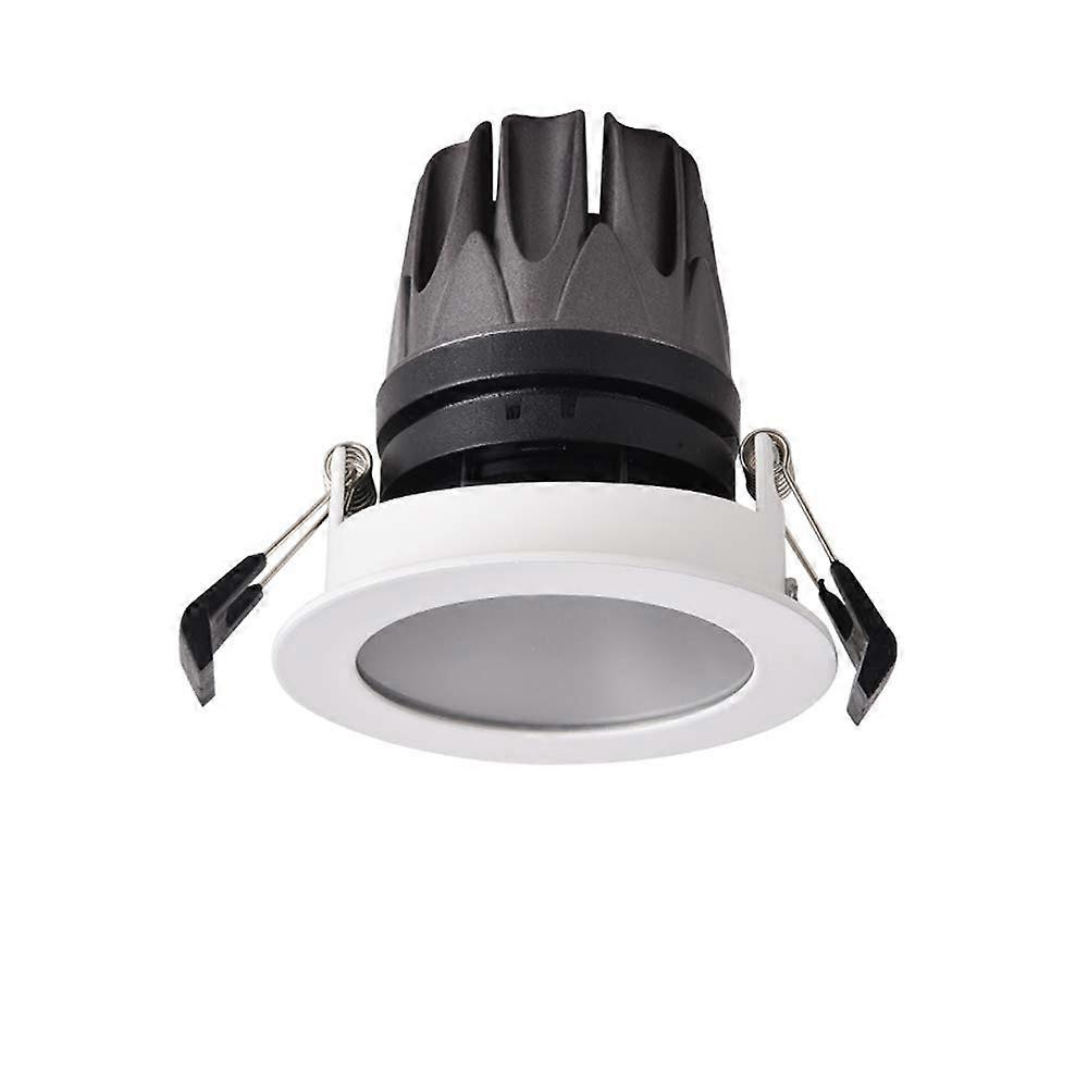 AntiFog Led Downlight Embedded Round Recessed Ceiling Light Aluminum Panel Lamp For Bathroom Aisle Corridor