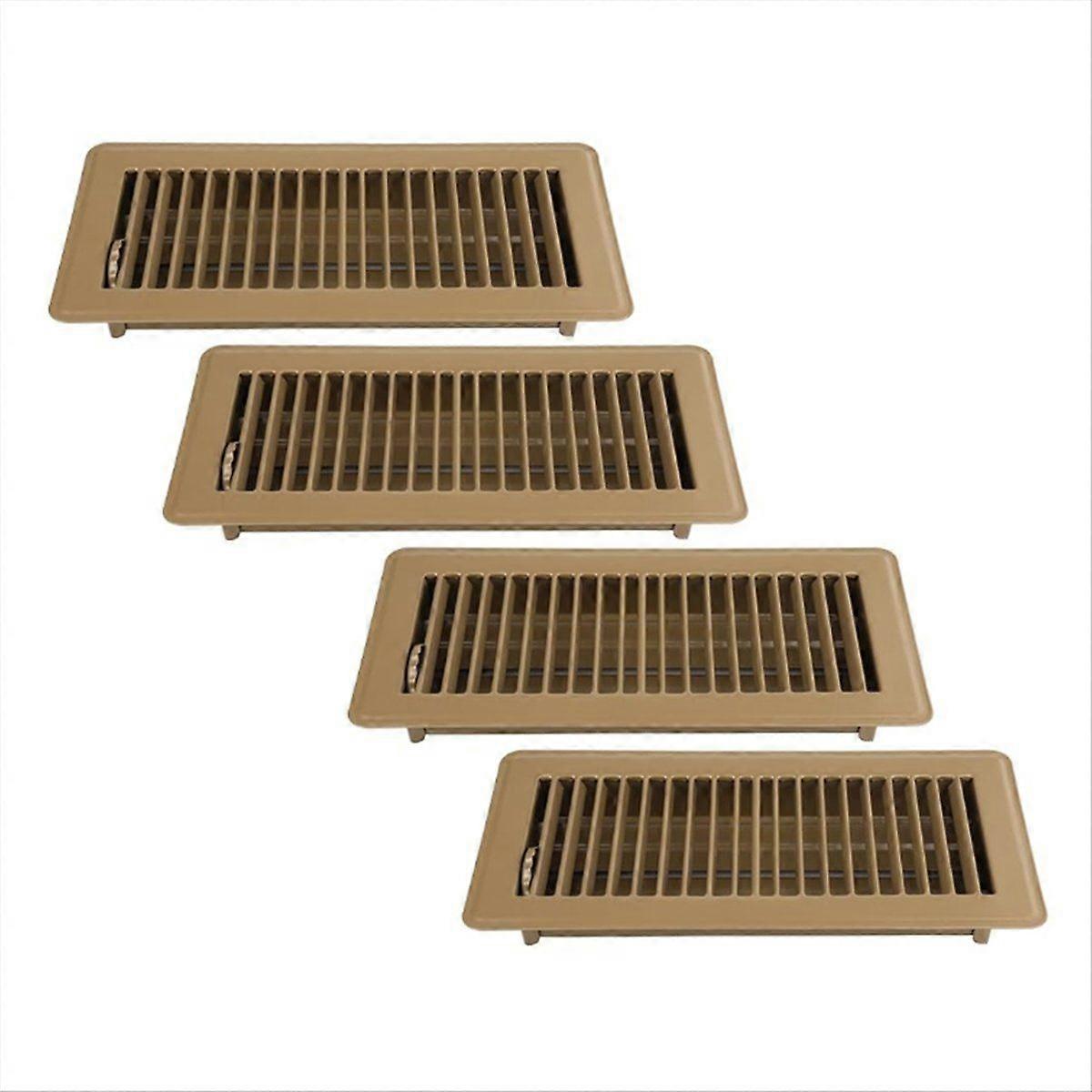 Floor Register 4x10, 4 Pack Floor Register Vents