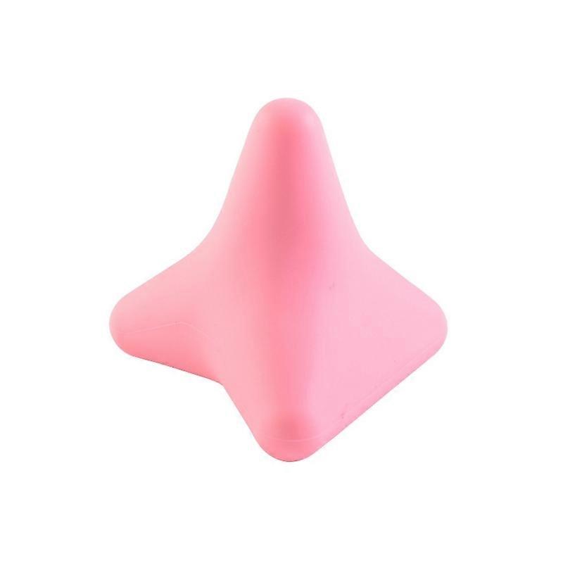 Silicone Thumb Massager, Specification: Quadratic Pink Quadratic Pink