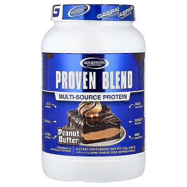 Gaspari Nutrition, Proven Blend Multi-Source Protein, Chocolate Peanut Butter, 2 lbs (896 g)