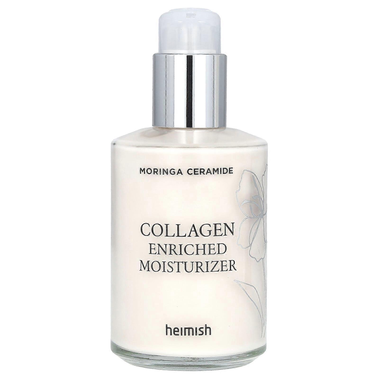 Moringa Ceramide Collagen Enriched Moisturizer, 4.05 fl oz (120 ml)