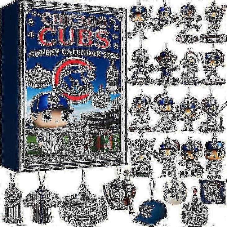 2025 Christmas Advent Calendars Decoration Acrylic Full Style - 2D Desgin i