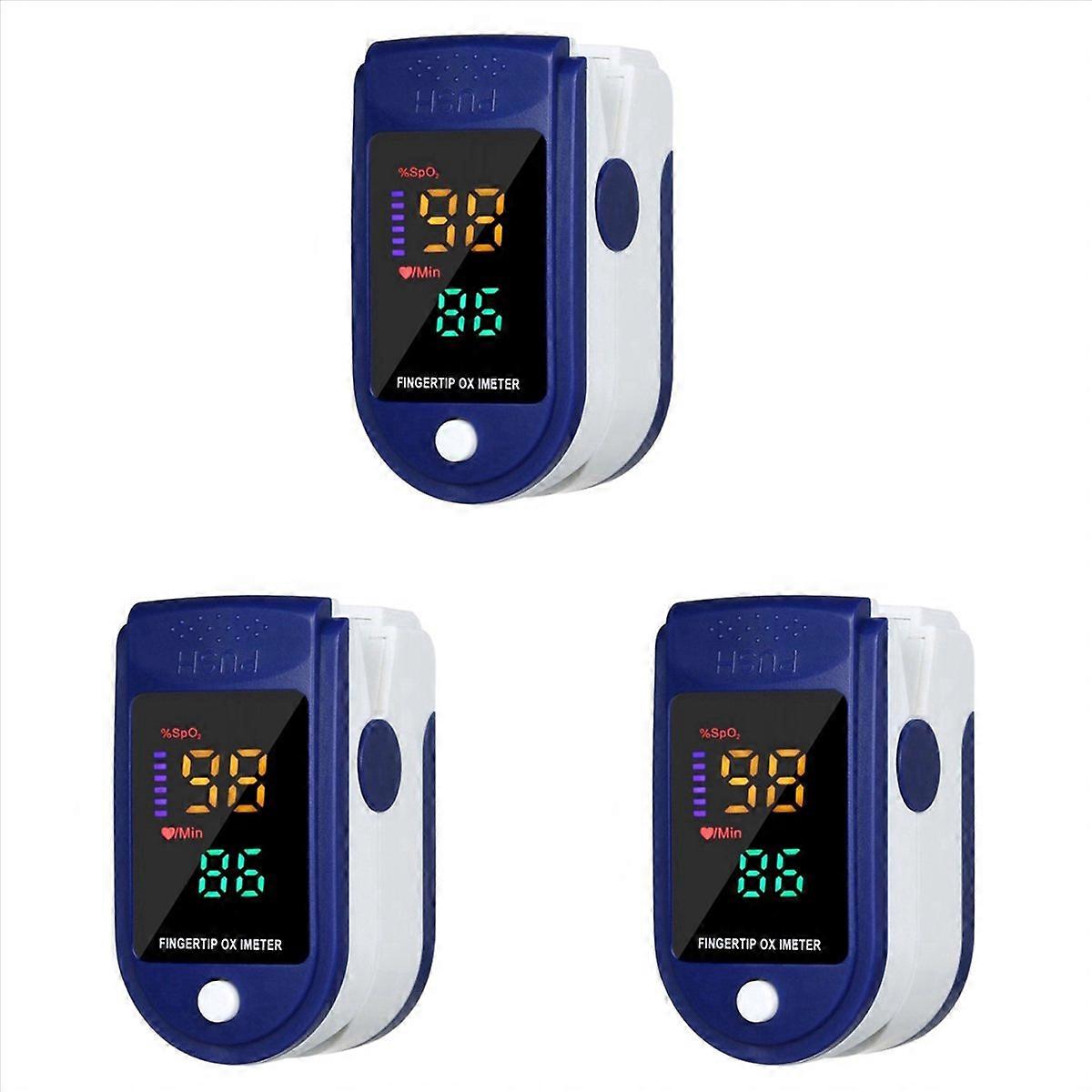 Lk87 Portable Finger Oximeter with Four Color LED