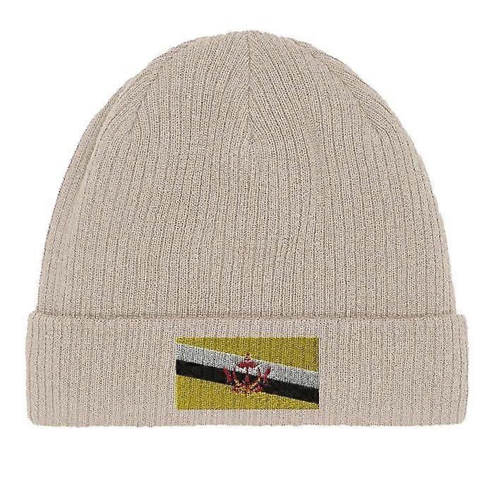 Brunei Flag Cape in Beige