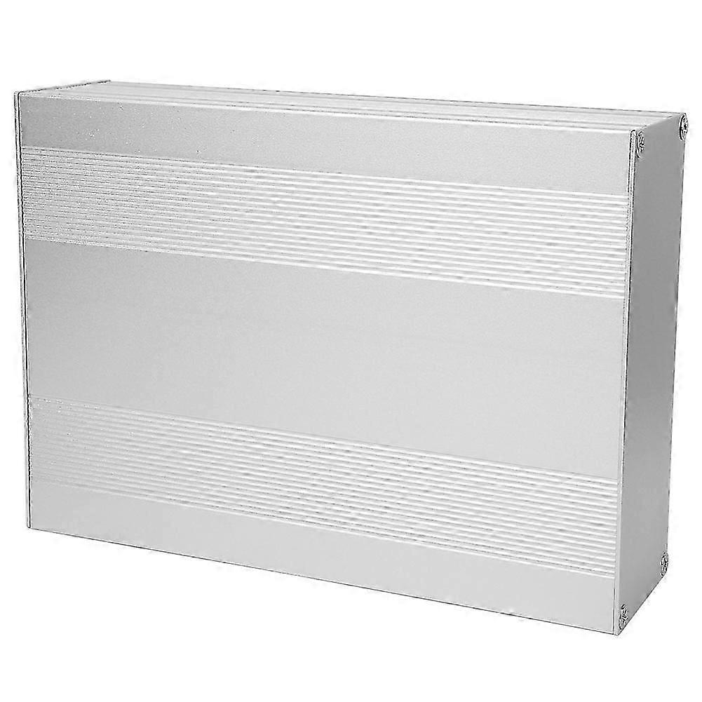 Aluminum Project Box Split Type Matte Silver Enclosure Case DIY PCB Junction Casing 54x145x200mm
