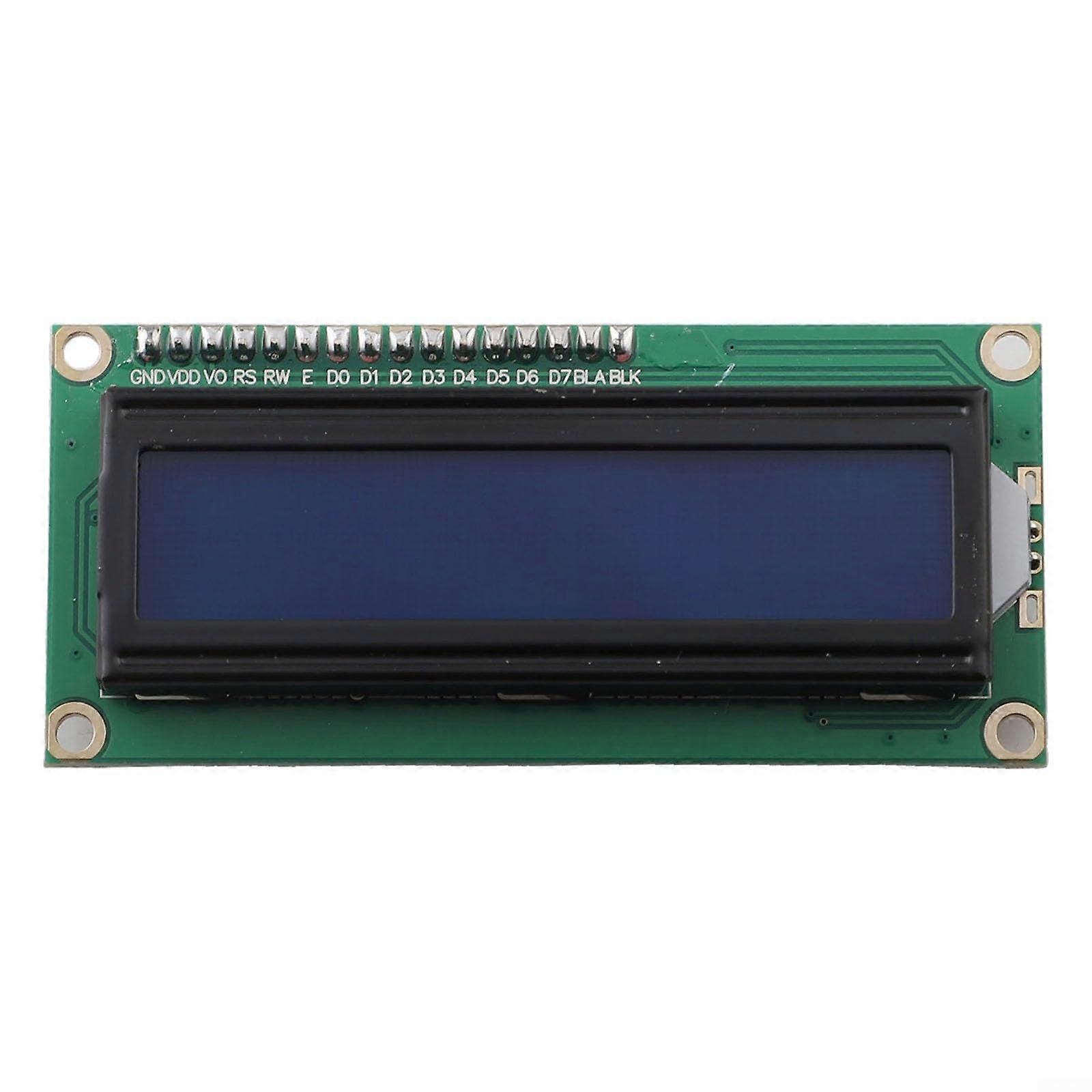 1602 LCD Module Shield, 5V Operation, Compatible With Arduino And Raspberry Pi, Adjustable Backlight And Contrast