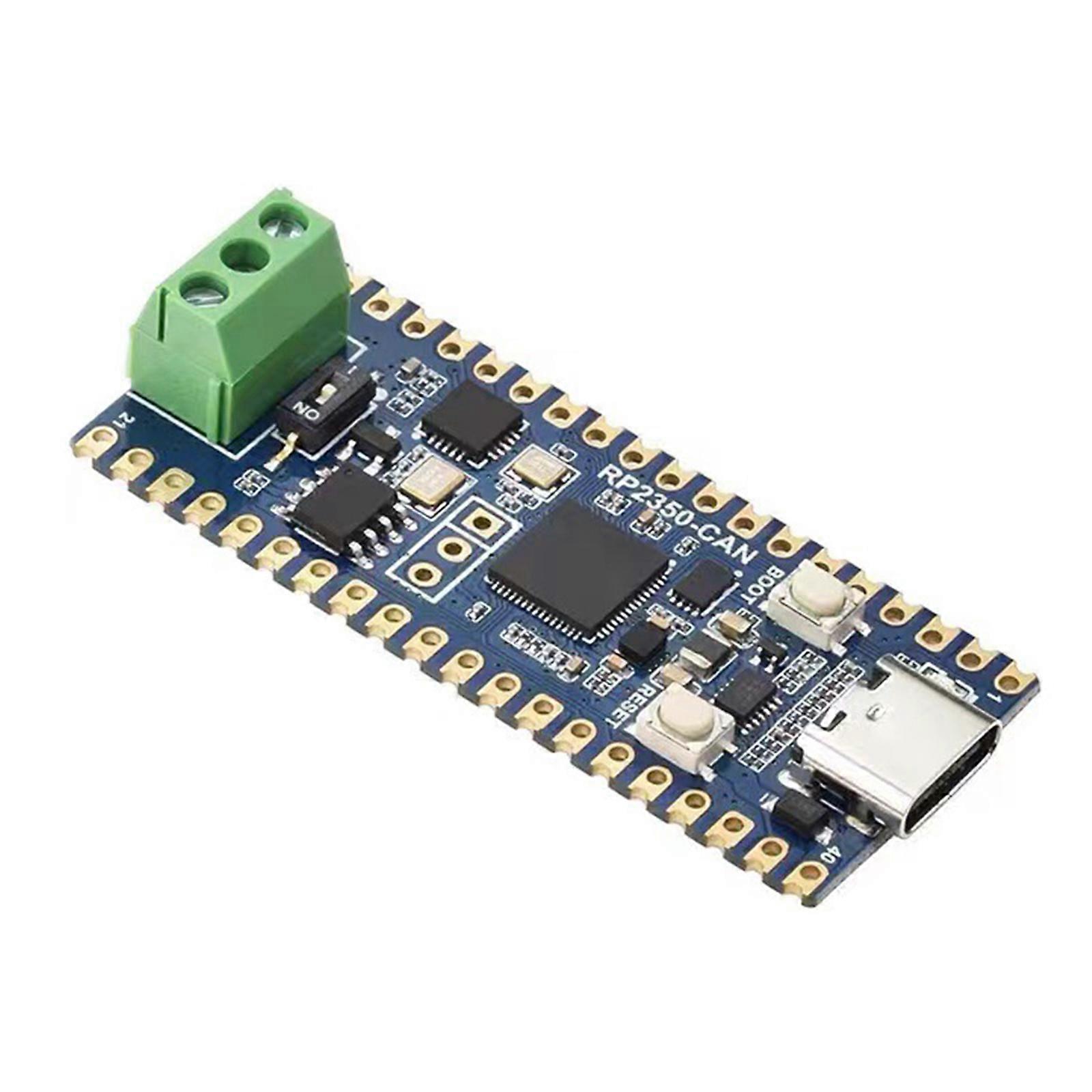 RP2350A Base Development Board Offering Stable Performances With USB Host And Device Support Multicolor