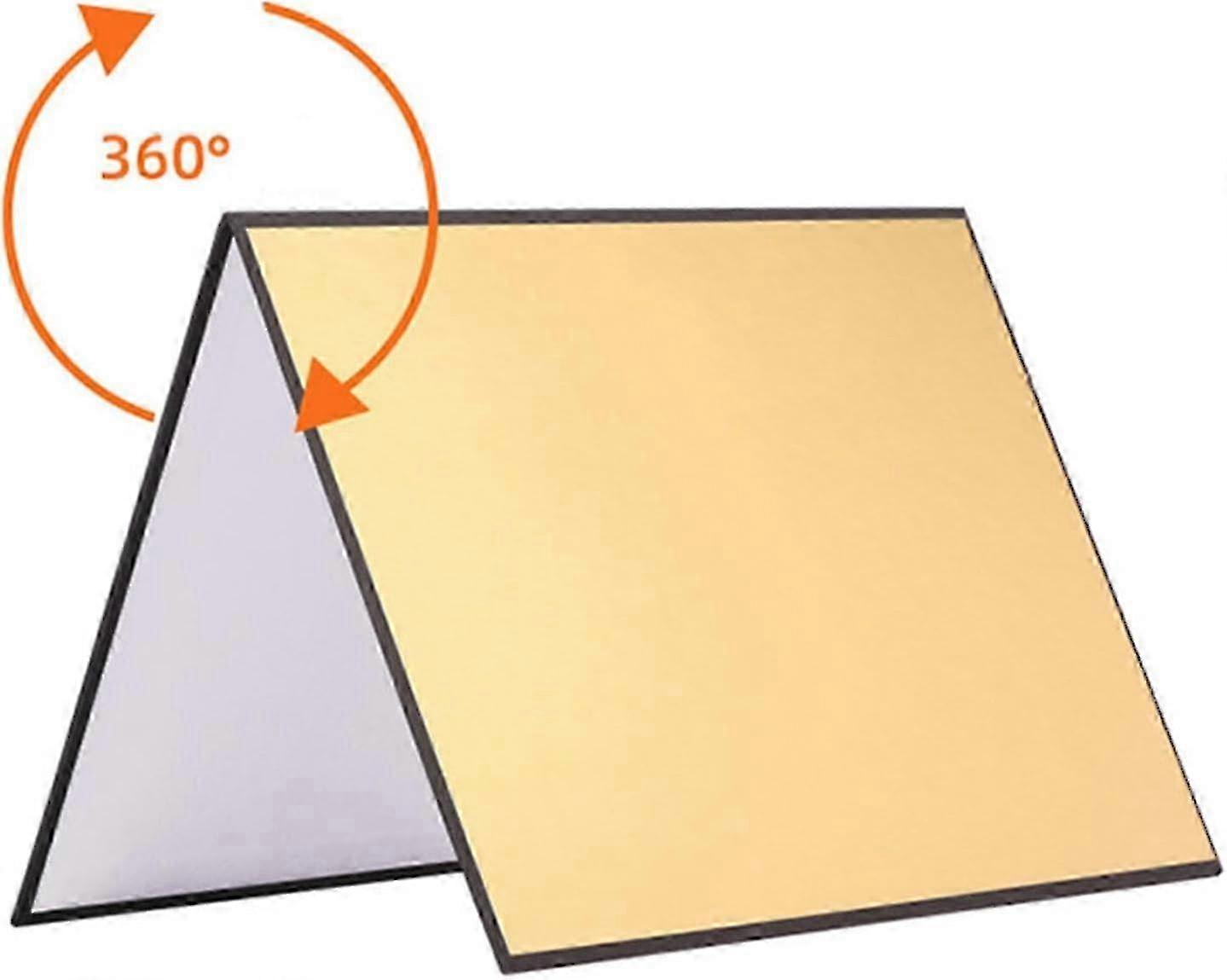 Light Reflector Photography Reflector Cardboard Multifunctional Foldable Light Diffuser Board for Photo Photography, A3 Gold Argent