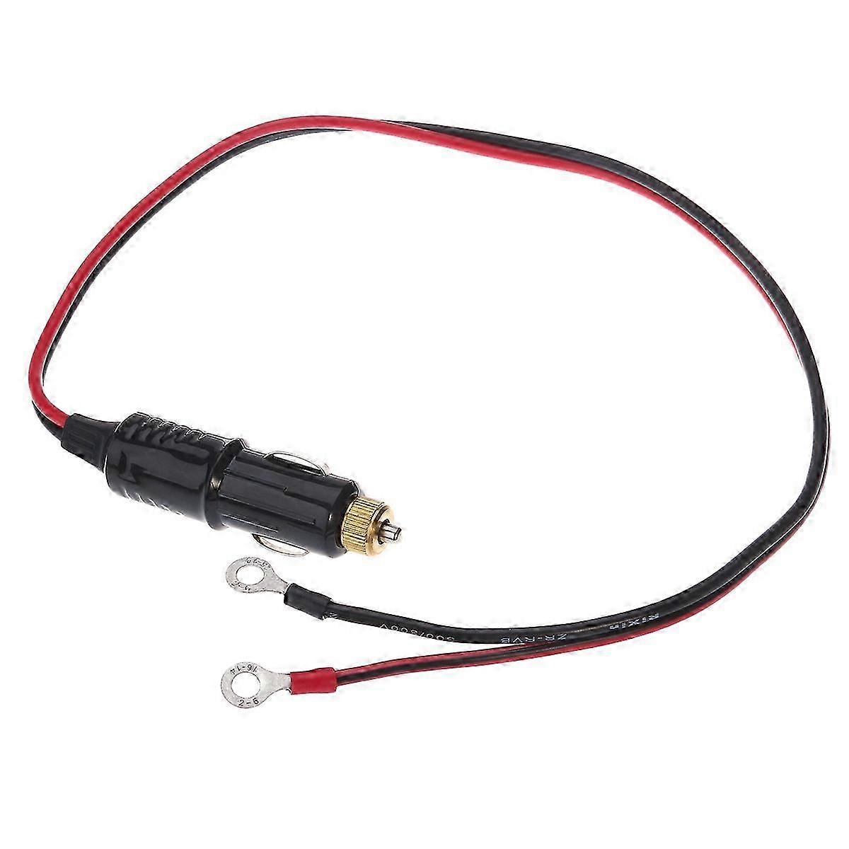 Car power inverter cable for connecting small electronics