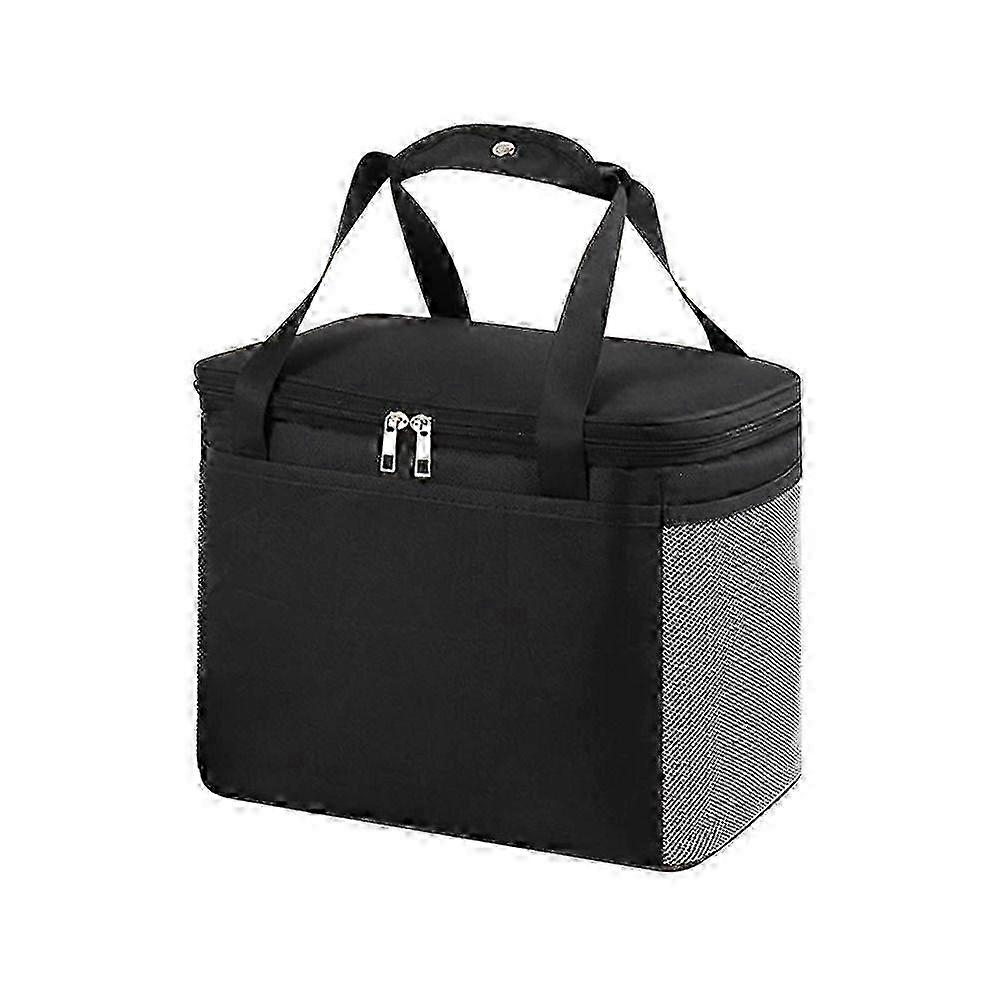 Portable Reusable Travel Picnic Box with Insulated Lunch Bag and Cooler Bag for Food Storage