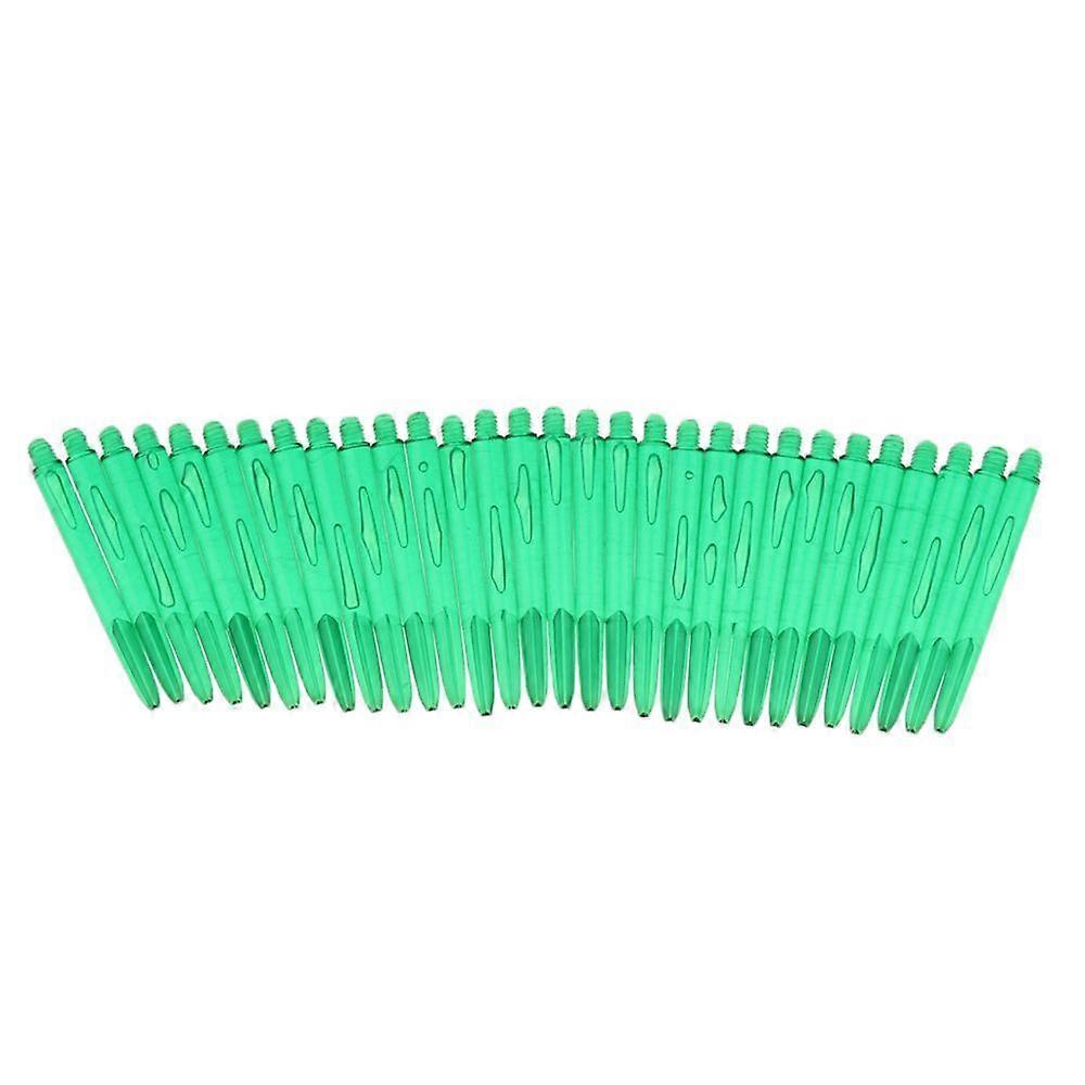 30 Pieces Universal Plastic 2ba Dart Shafts Replacement Dart Shafts Green