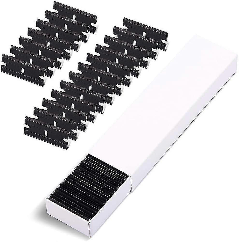100 Pcs Plastic Blades For Scraper.blades Edges Plastic Scraper Blades For