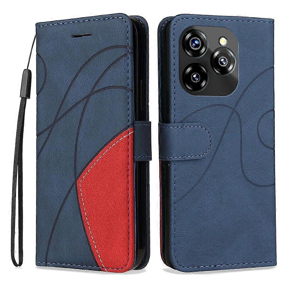 Slim DualTone Phone Case With Soft Touch Leather And TPU Card Slots