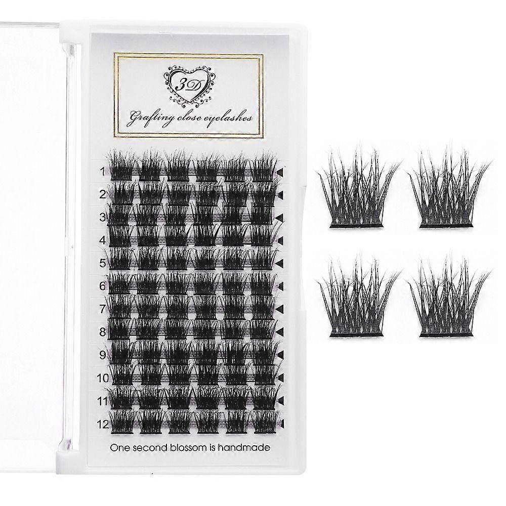 Faux Mink Lash Clusters Soft Fluff DIY Eyelash Extension Individual Cluster Lashes  Women