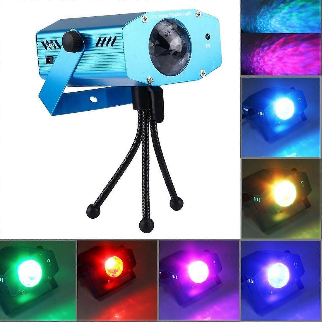 3W x 3 RGB Mini Water Wave Projector, EU Plug