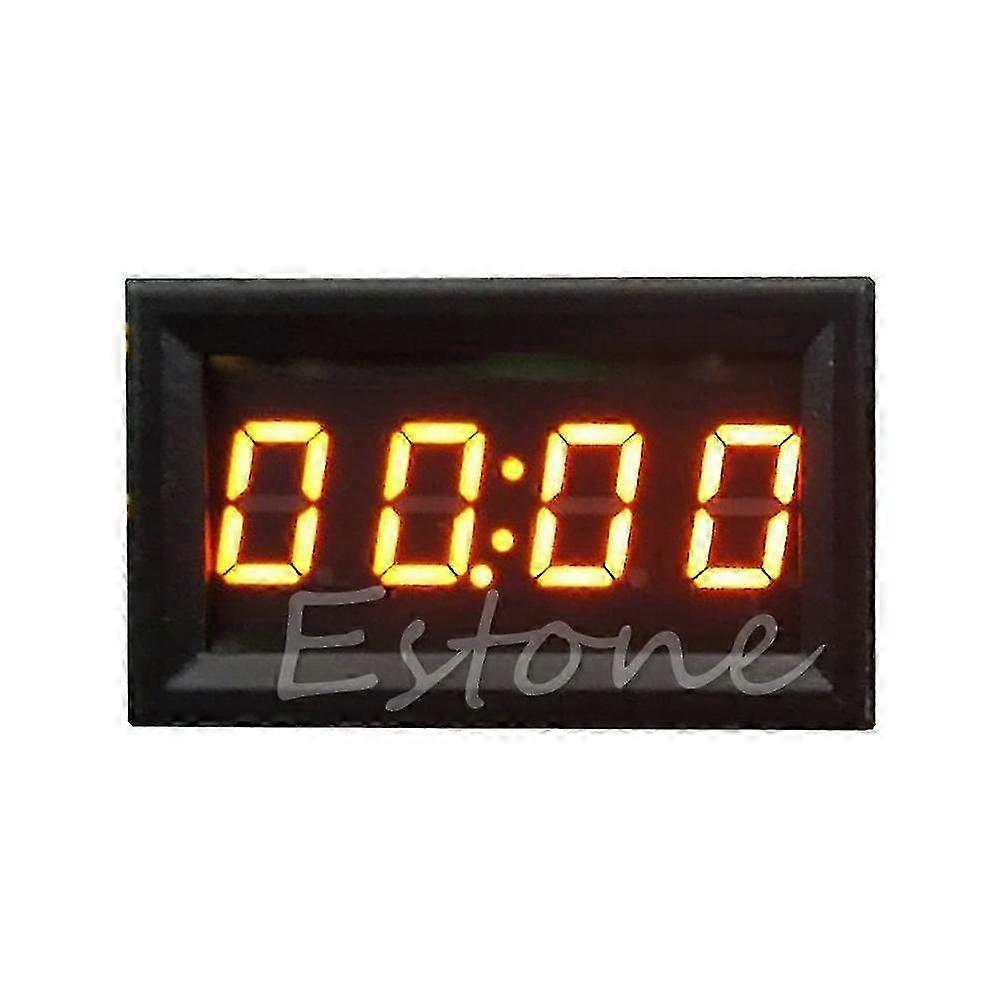 Electronic dashboard clock for cars 12V/24V digital time display