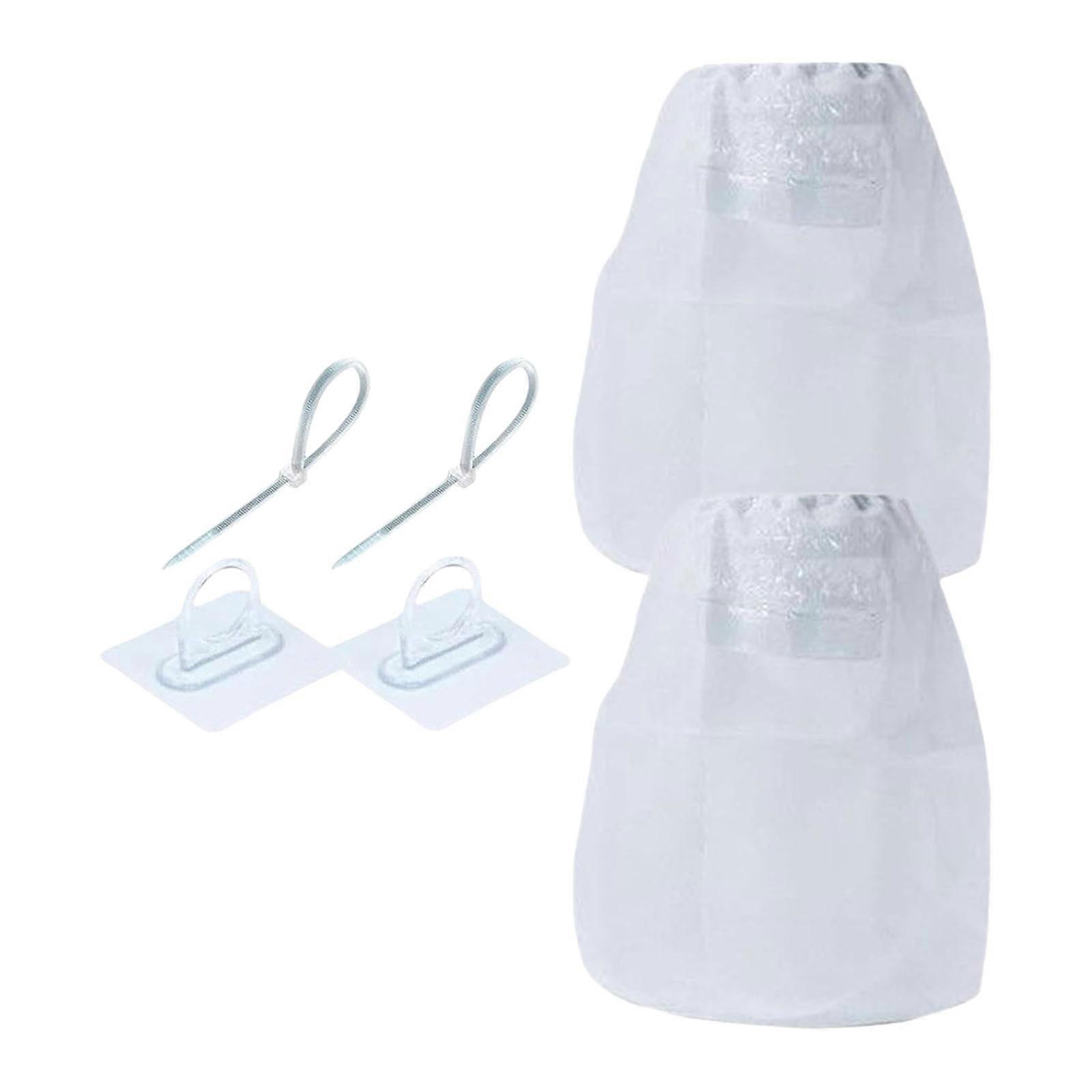 Dryer Vent Lint Bags, Lint Traps Indoor Outdoor Dryer Vent Lint Dust Bag Capturing Lint And Dust for Clothes Sink Multicolor