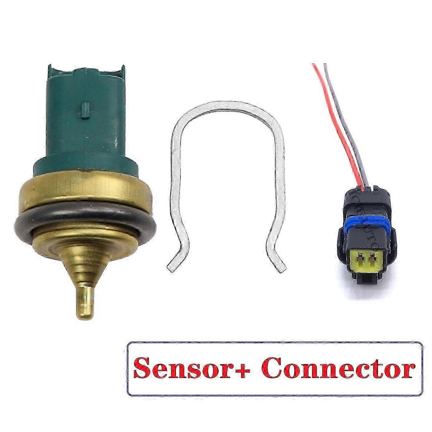 Engine Coolant Temperature Sensor Switch + Pigtail Connector For Mini R56 R55 R57 One Cooper S 13627535068 / 13 62 7 535 068 A-F szsh69