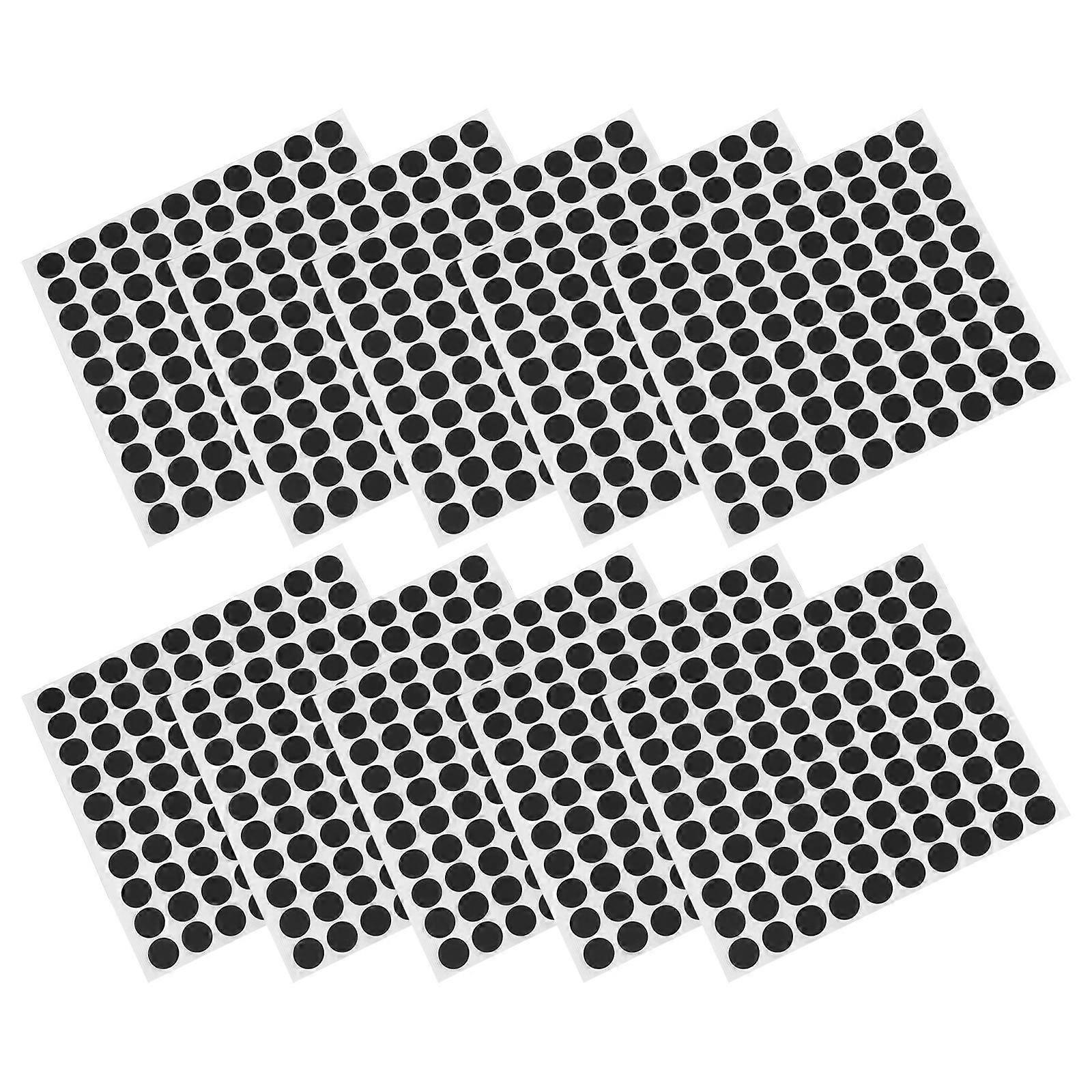 Light Blocking Stickers LED Cover Black Pet for Sleep 10 Sheets