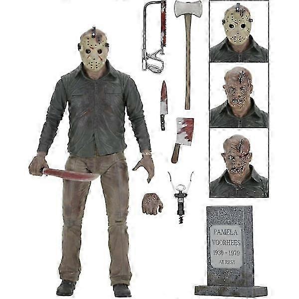 Neca 39716 Action Figure 7 inch Ultimate Jason Voorhees (Friday the 13th: Part 4)