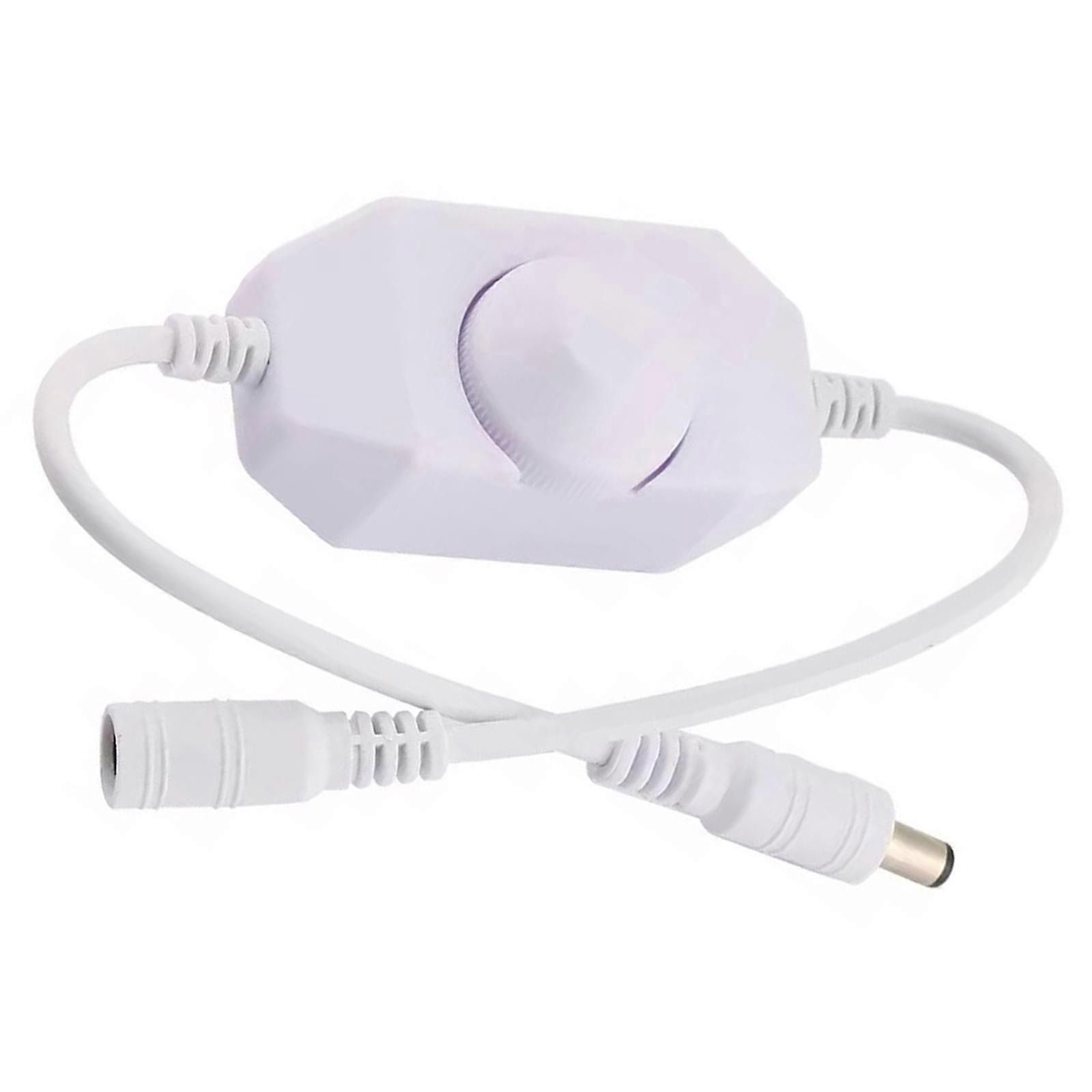 Universal 12 24V LED Light Controller With Smooth Dimming Function And Energy Efficient Operation  White