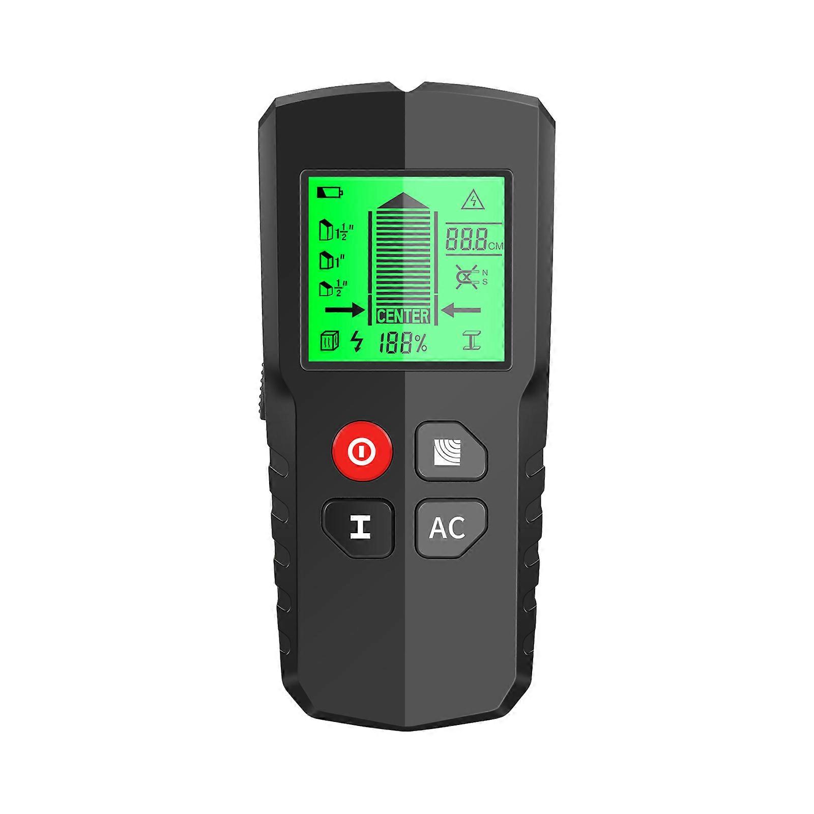 Studs Finder 5 in 1 Electronic Studs Sensor Beam Finder Wall Detectors Portable Metal Detectors Wire Cable Detectors ABS Multicolor