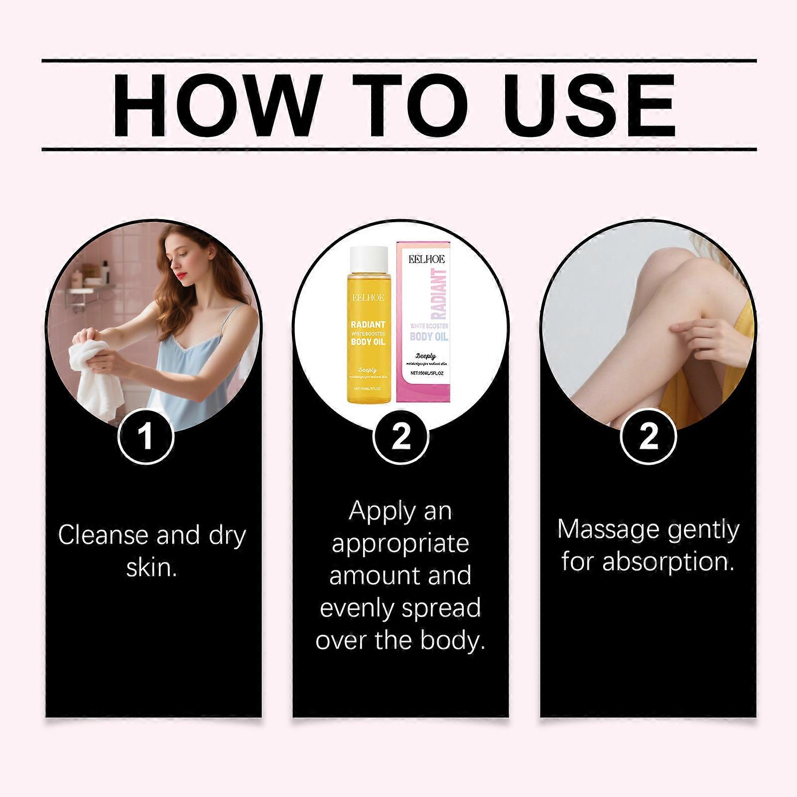 EELHOE Brightening and moisturizing body oil