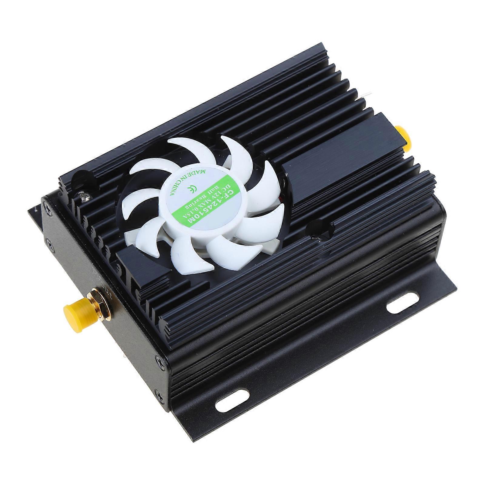 Industrial Graded RF Power Amplifiers 4W  Highly Frequency Broadband Power Boosters 10M-1000MHz Equipped with Heatsinks Multicolor