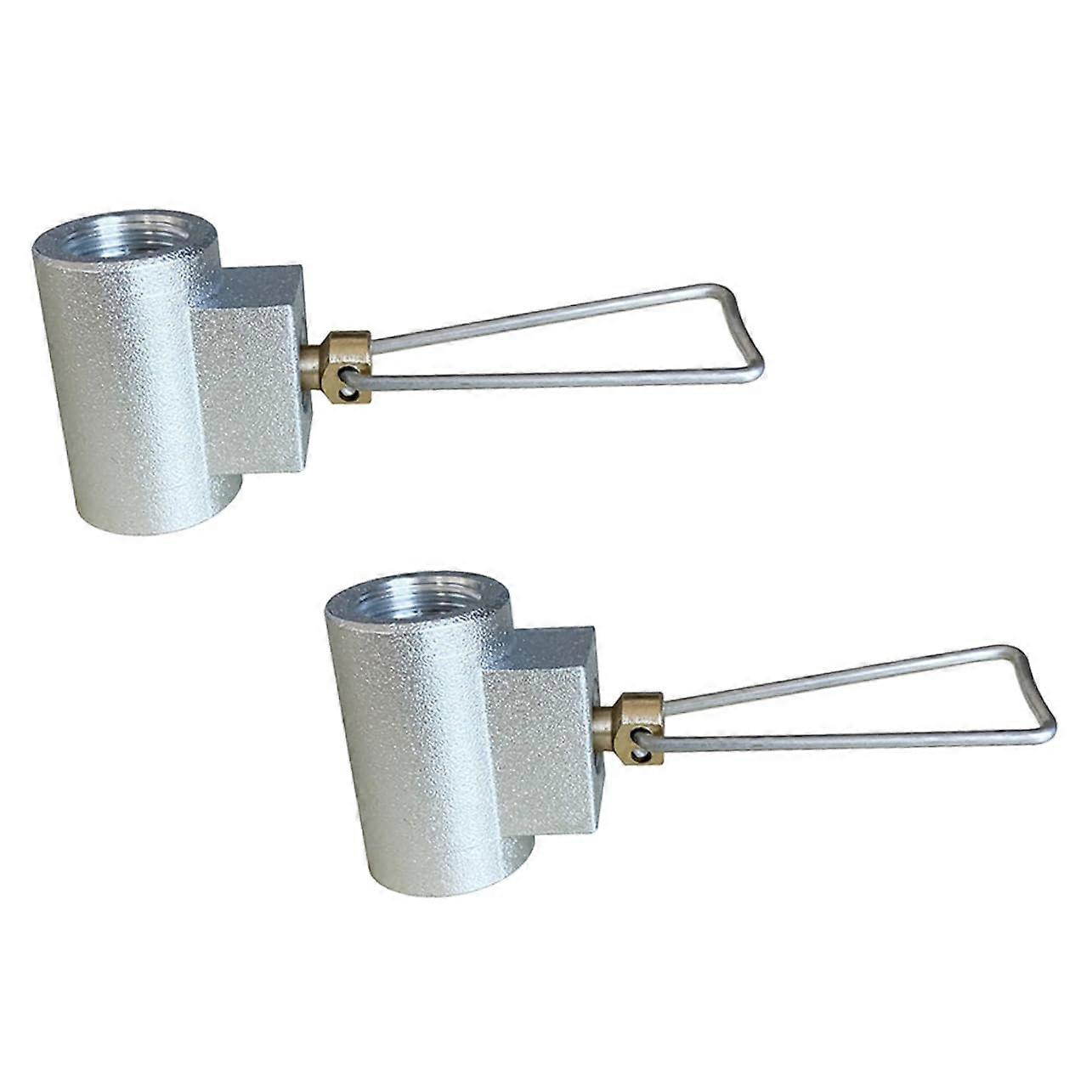 2pcs Propane Adapter Butane to Propane Converter for Outdoor Stove Camping Secure Gas Connection