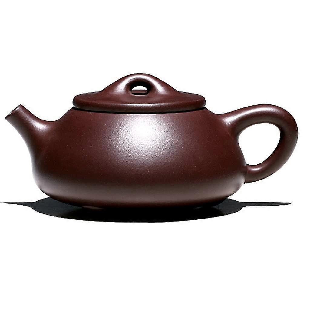Purple Clay Teapot Handmade Yixing Ore Kung Fu Tea Set Ergonomic Grip Smooth Pouring Design