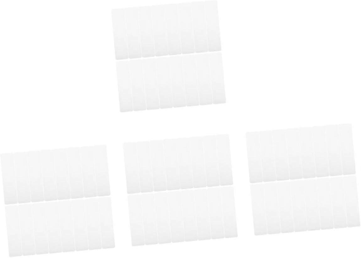 4sets Cinch Strap Double Sided Tape Heavy Duty Mounting Self Adhesive Hook and Loop Strips 48pairs*4