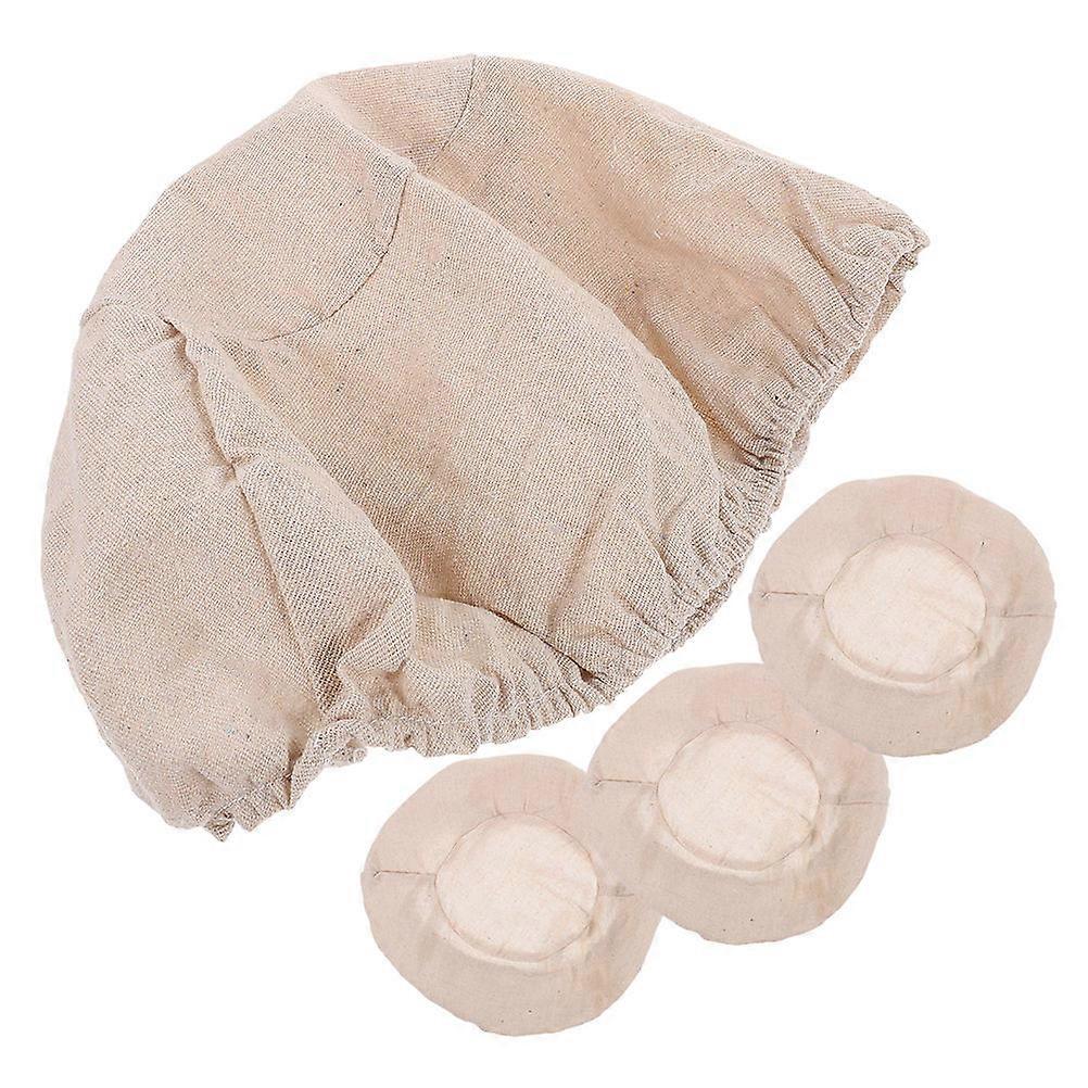 Reusable Round Bread Proofing Basket Cloth Liner Suitable For Dough Rising And Bread Baking 20 Pcs