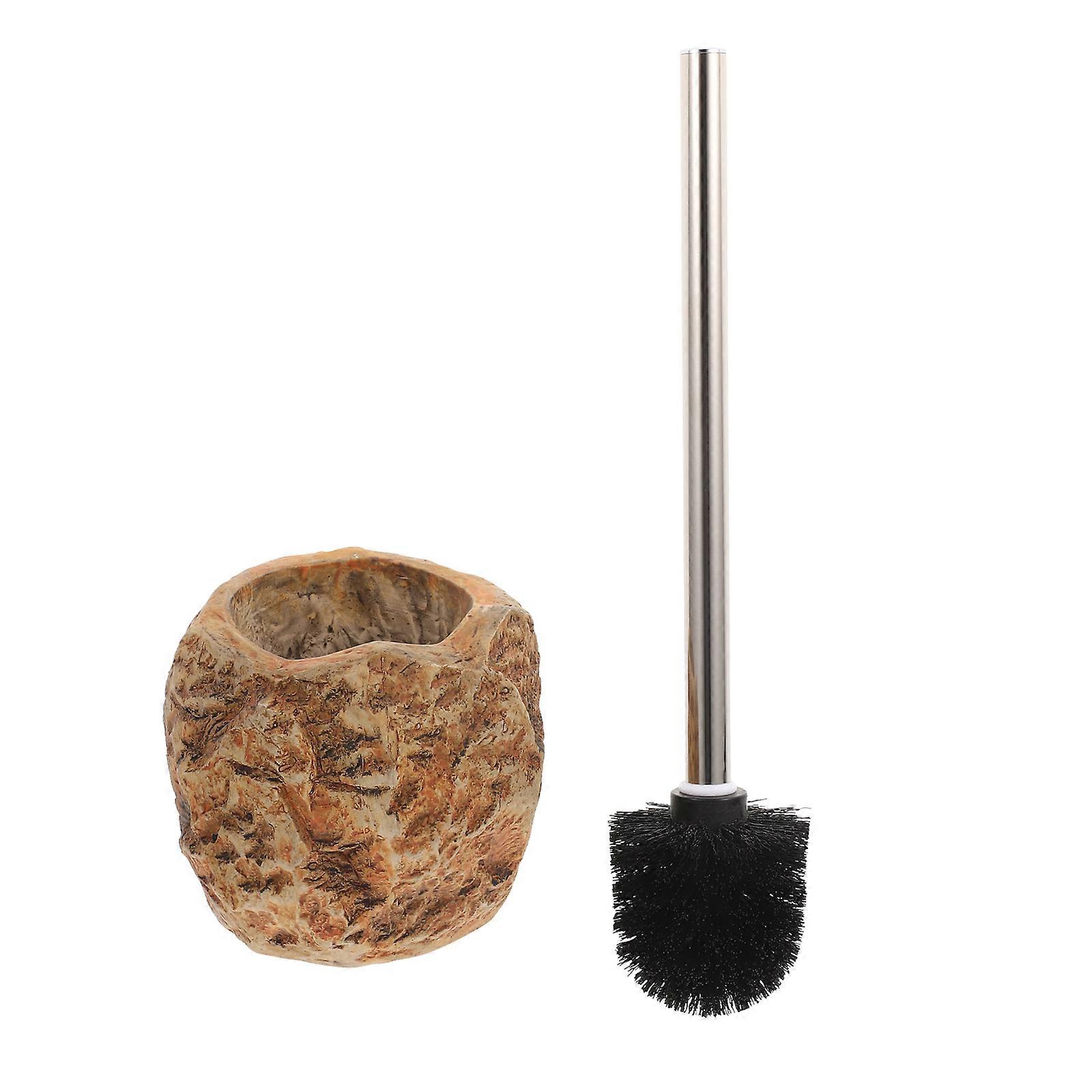 Bathroom Toilet Brush and Holder for Efficient Cleaning
