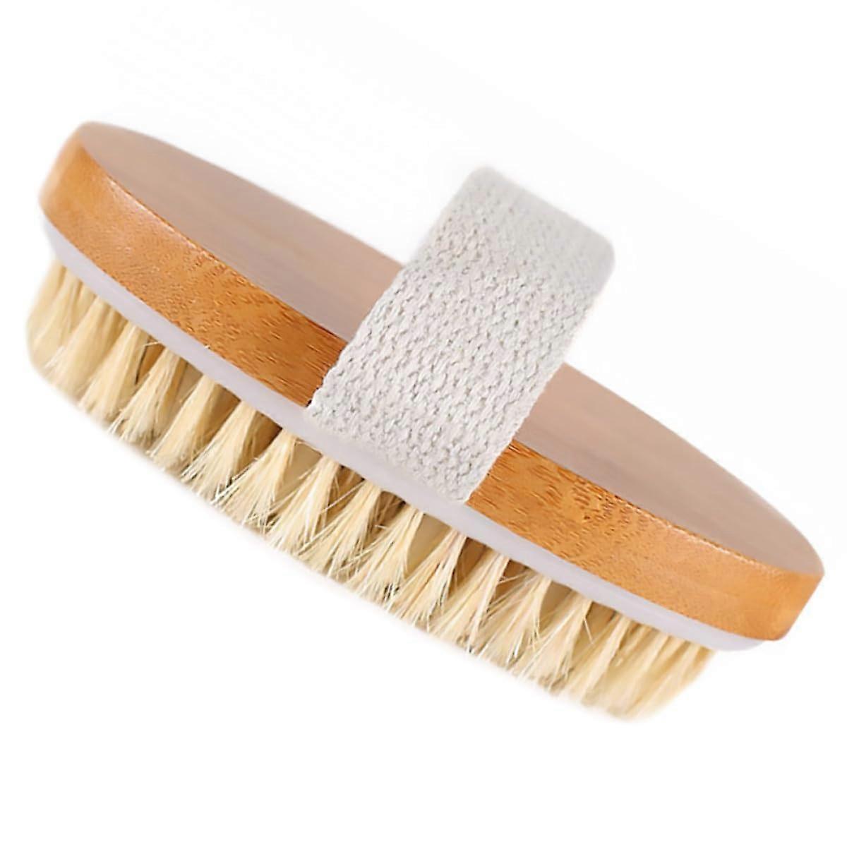 Bath Back Scrubber with Soft Bristles, Ergonomic Long Handle for Gentle Exfoliation and All Ages