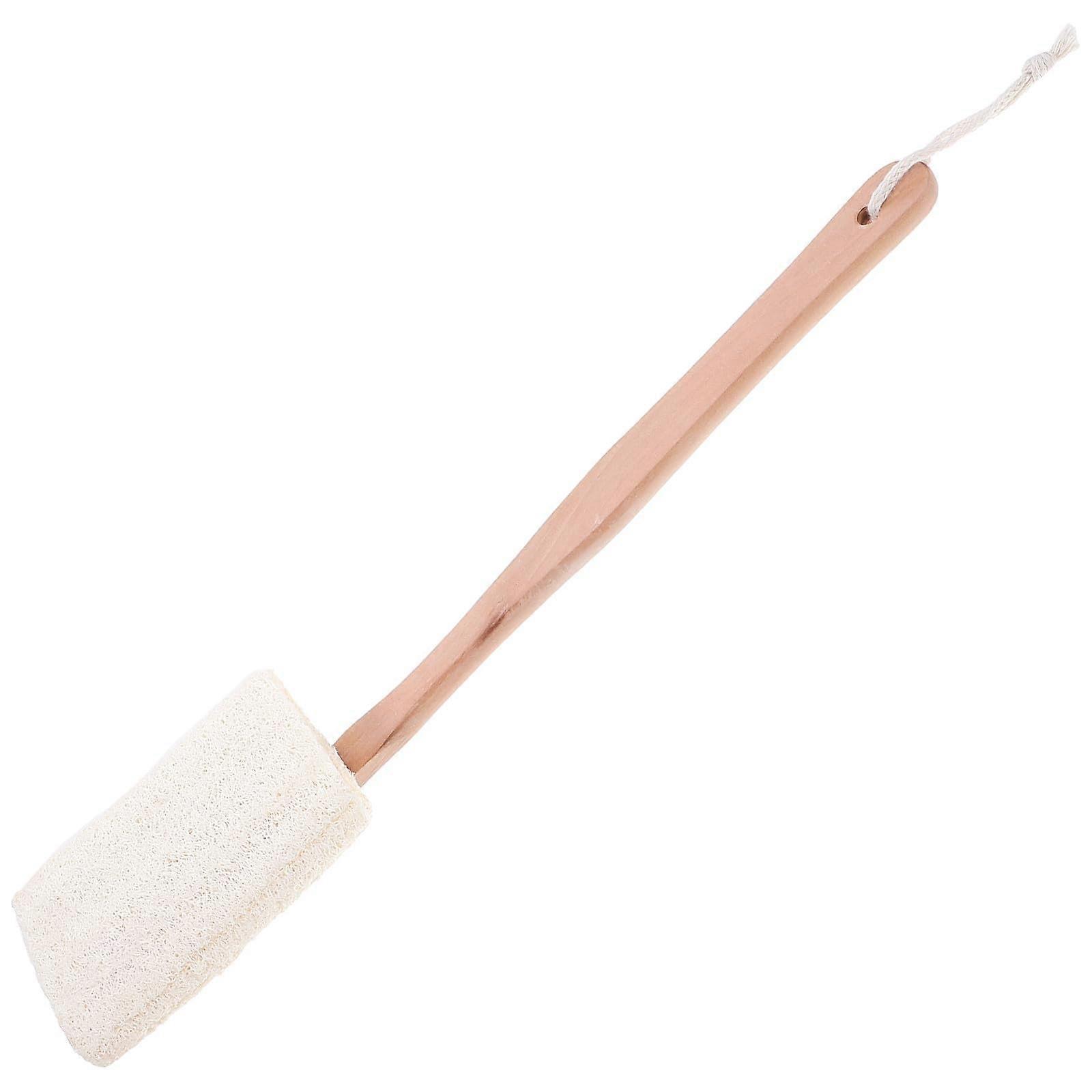 Shower Body Brush with Soft Bristles, Long Handle Back Scrubber for Gentle Full Body Exfoliation
