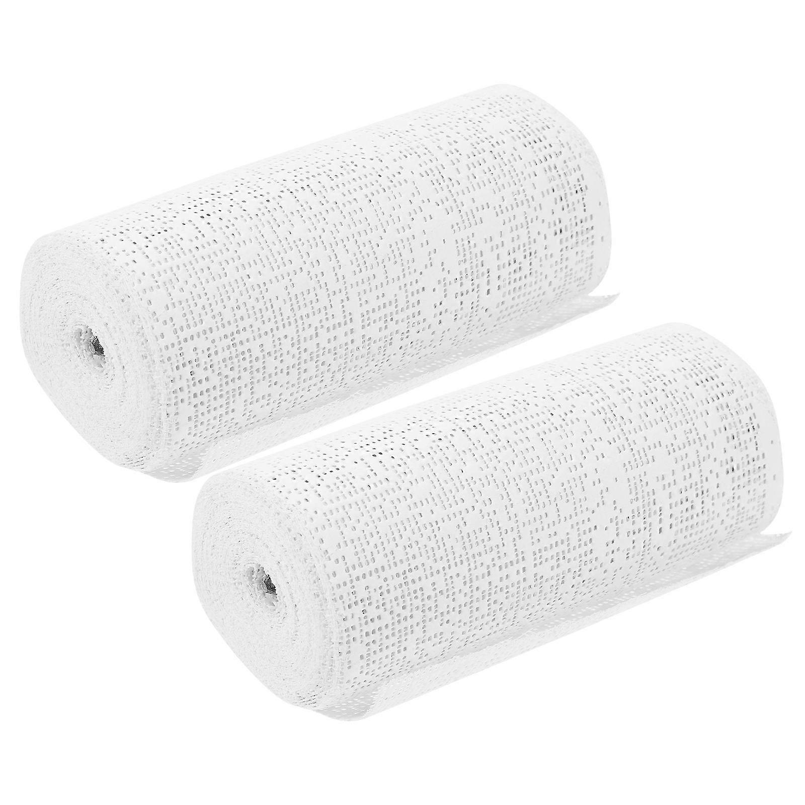 Scenery Construction Plaster Cloth For Hobbyists Art Projects 6Pack White Material