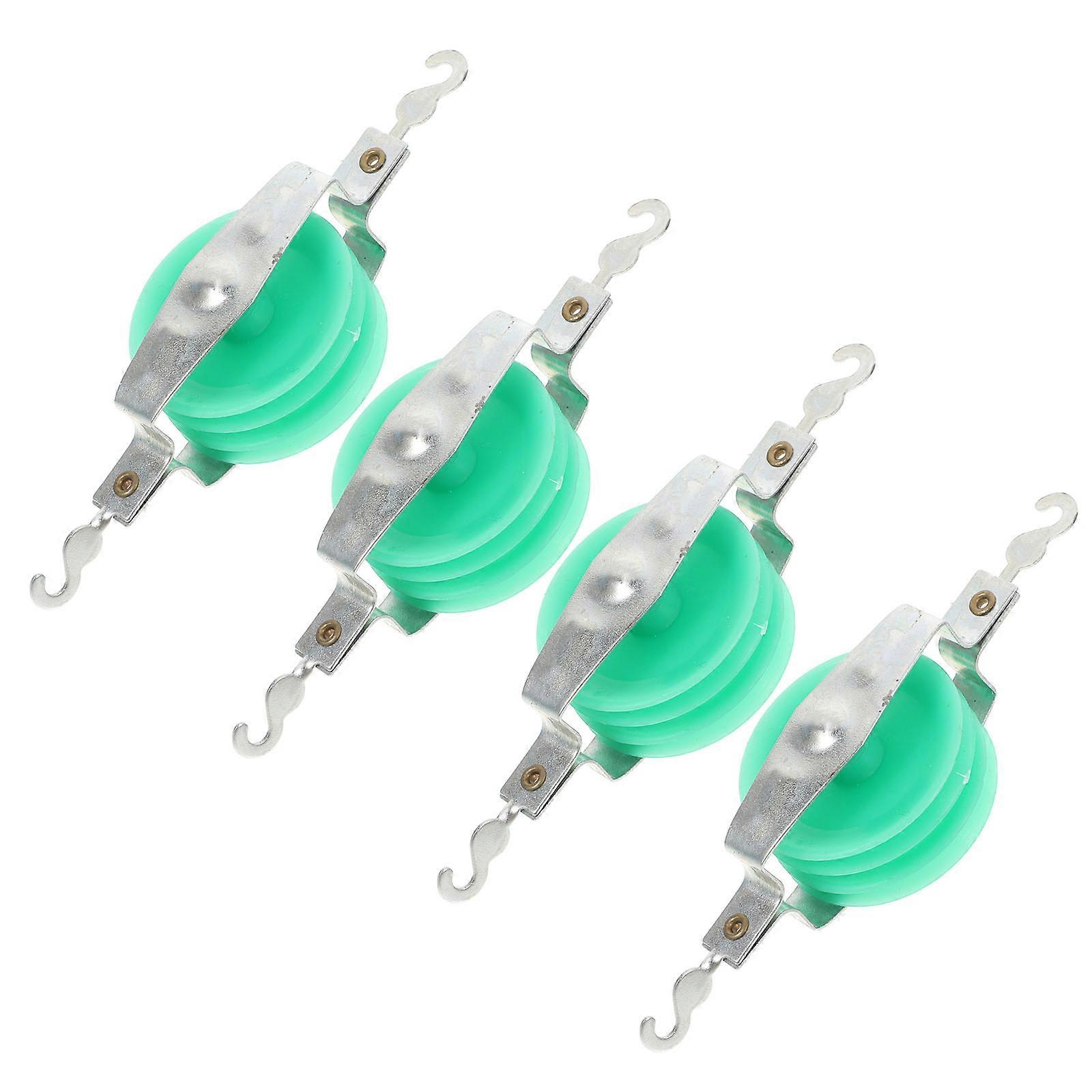 Sliding Pulley Lab Science Kit with 4Pcs for Physics Experiment Use