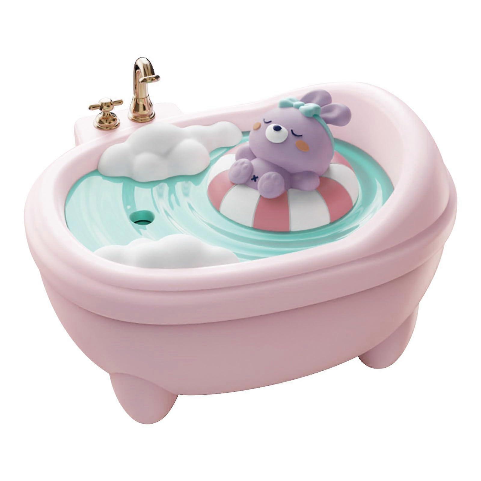 Mini USB Humidifier with LED Light, 340ml Dual Mist Modes, Quiet Auto ShutOff for Bedroom Office