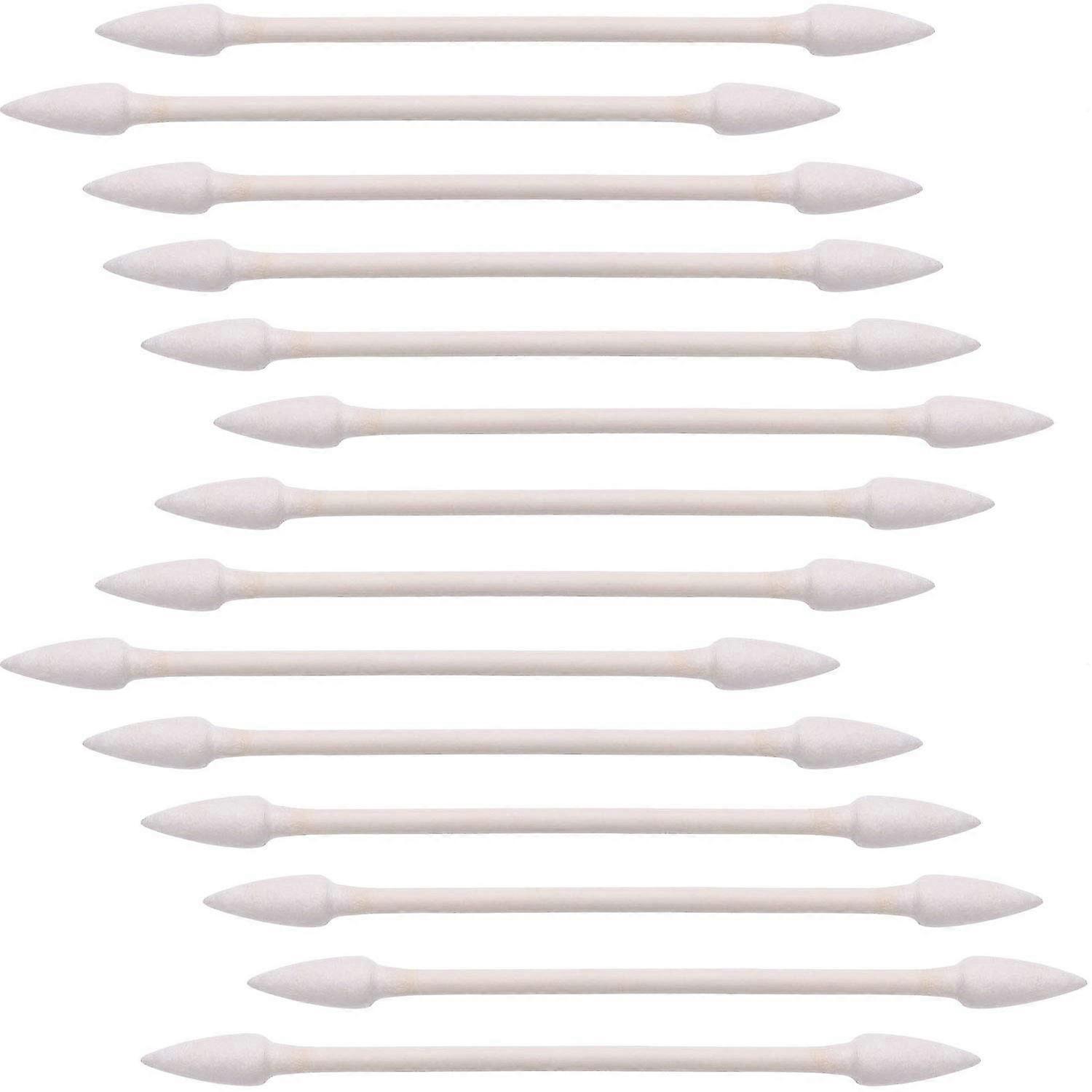 400 Count Precision Cotton Swabs Dual Tips EcoFriendly Paper Handles for Makeup and Electronics Cleaning